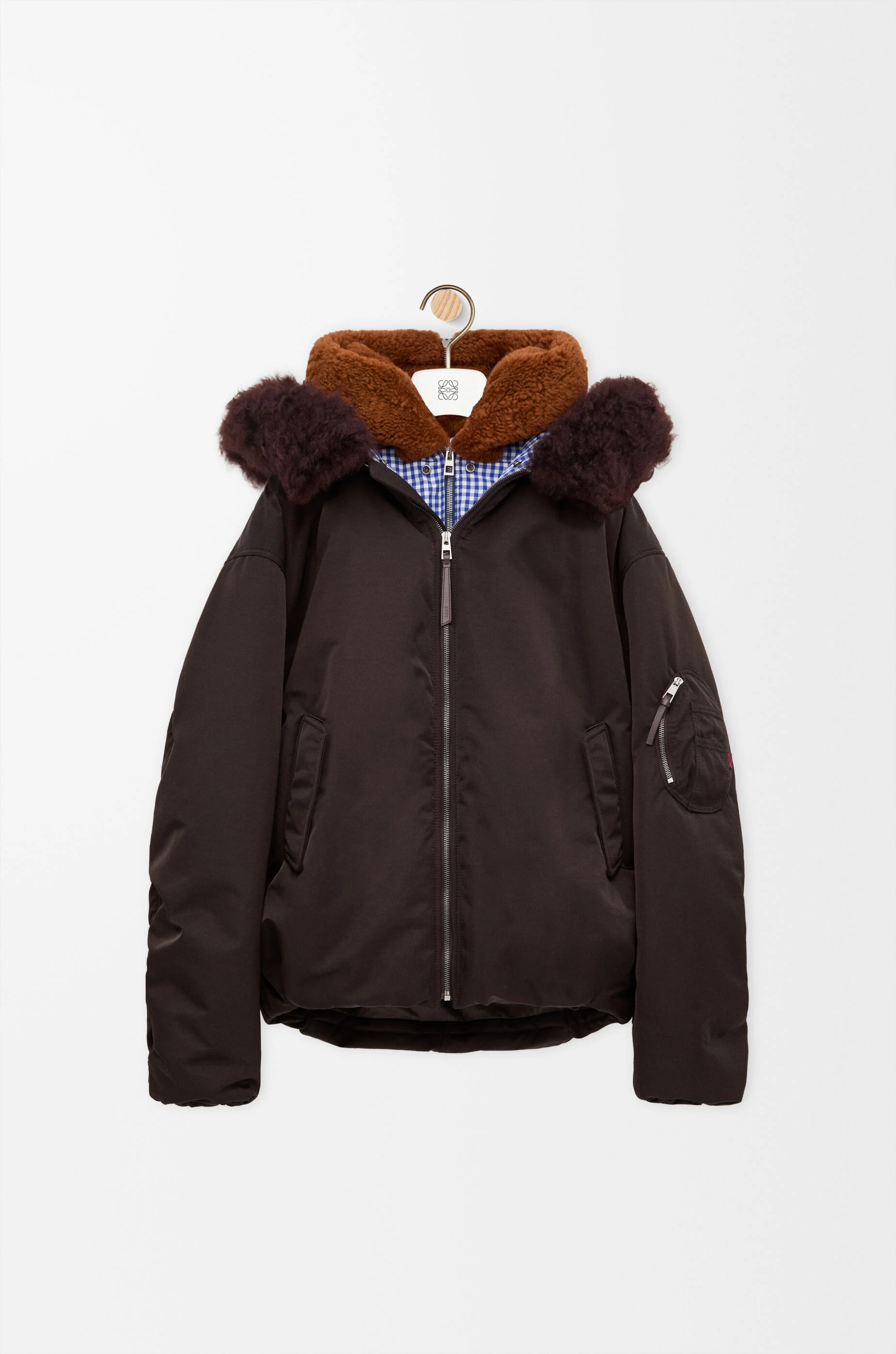 Bomber jacket in technical shell - 1