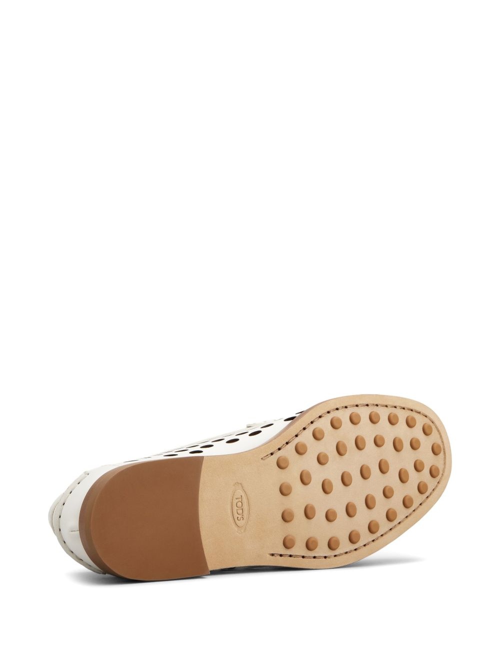 perforated loafers - 4