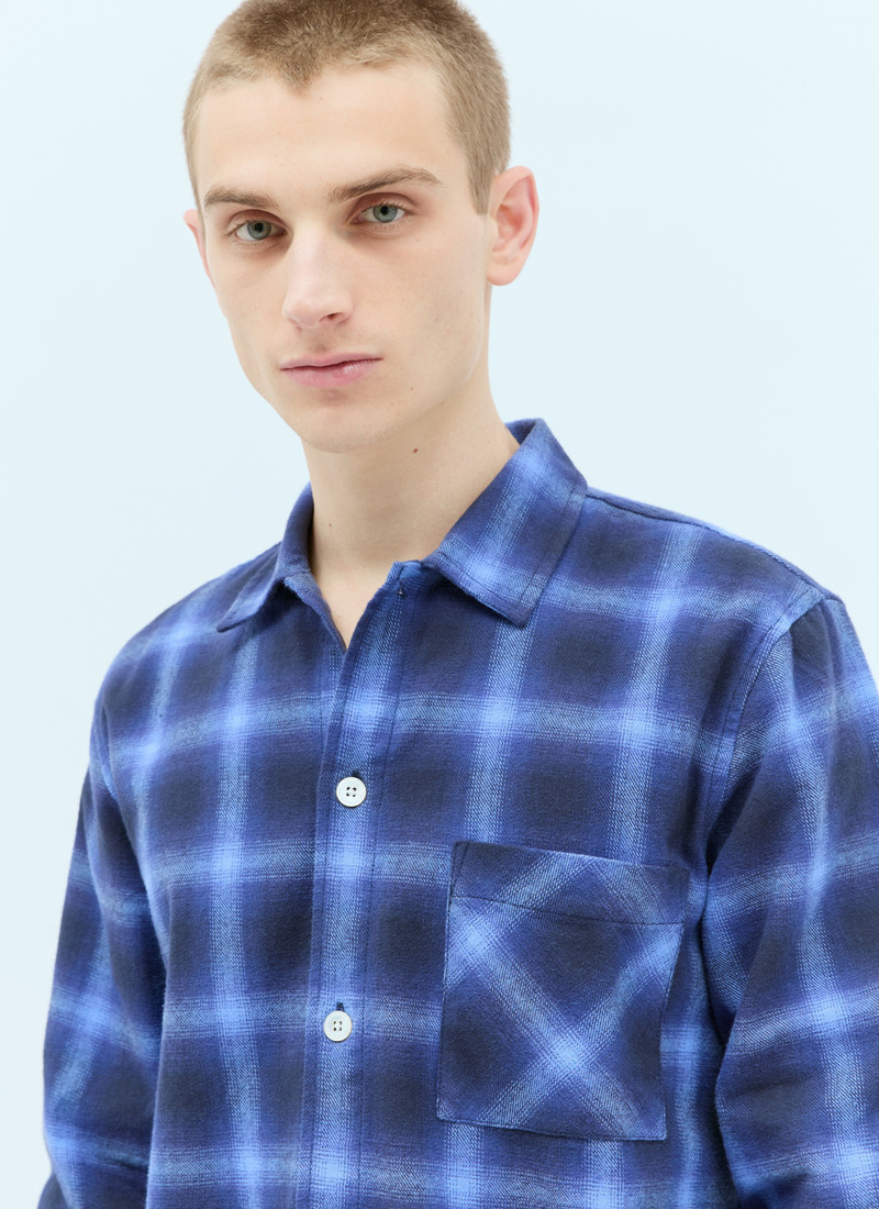 TEKLA Plaid Pyjama Shirt outlook