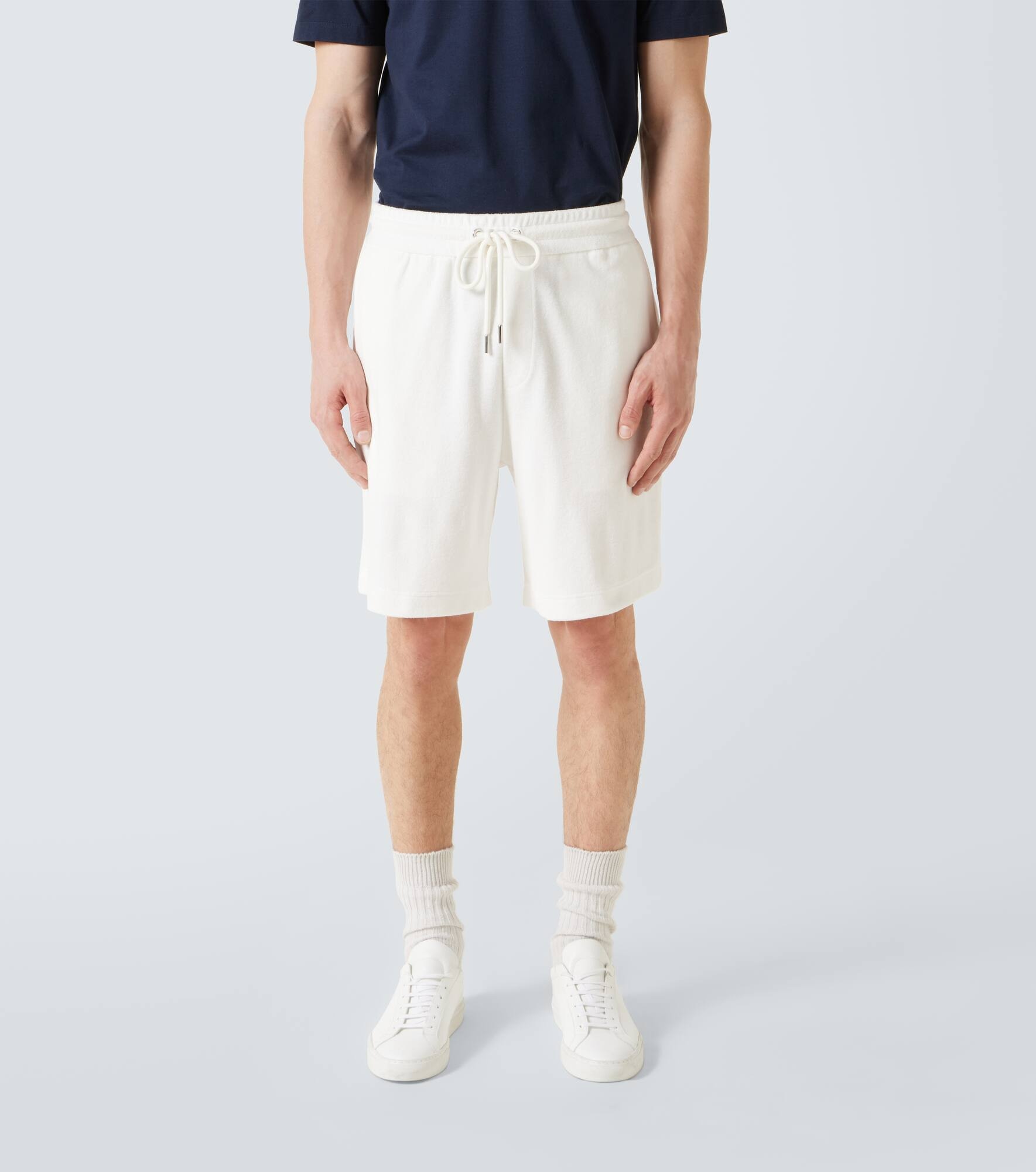 Cotton terry shorts - 3