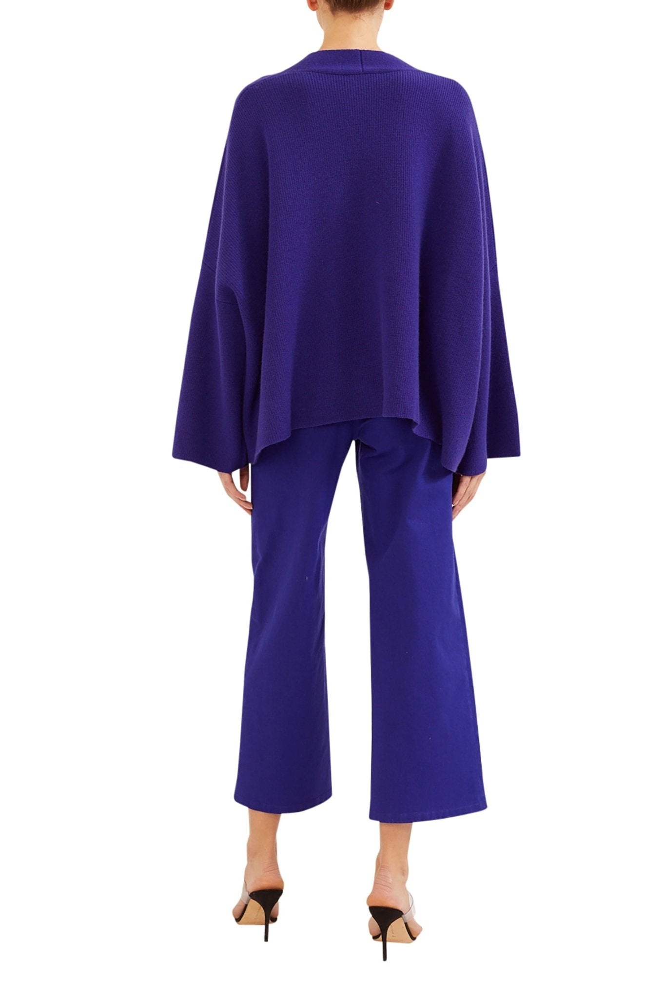 Cotton Twill Wide Leg Jean - 2