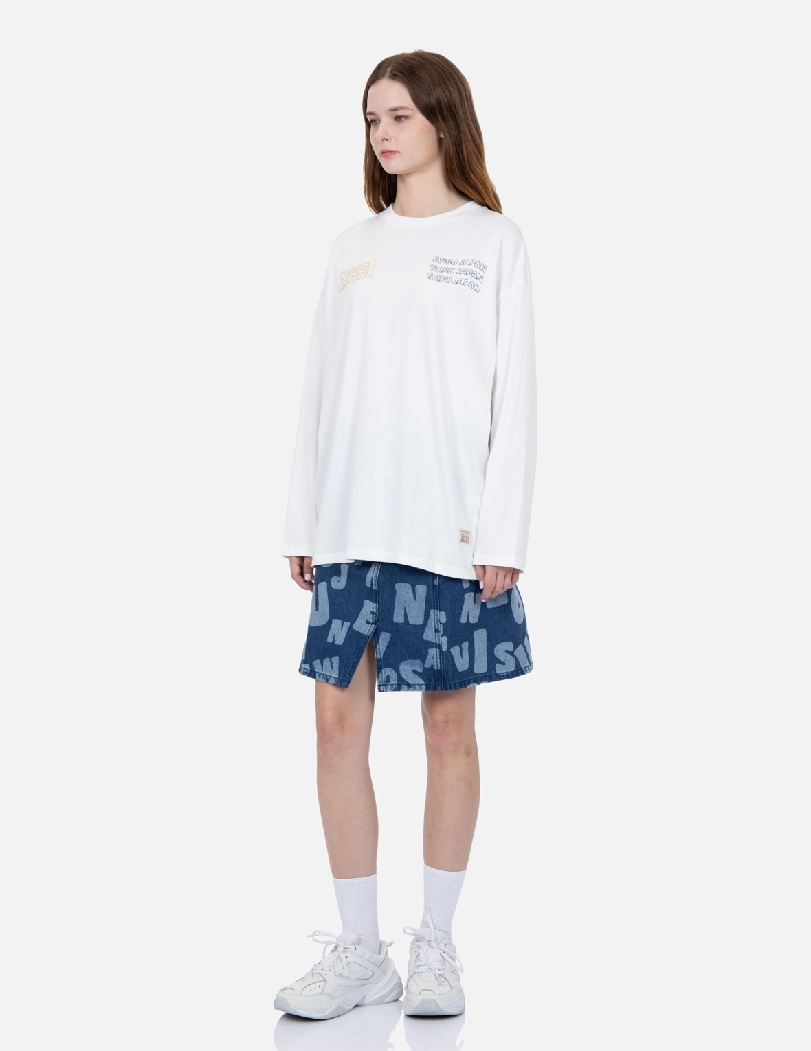 FORTUNE CAT BACK VIEW PRINT T-SHIRT - 4