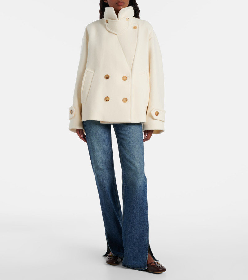 Chloé Oversized wool-blend coat outlook