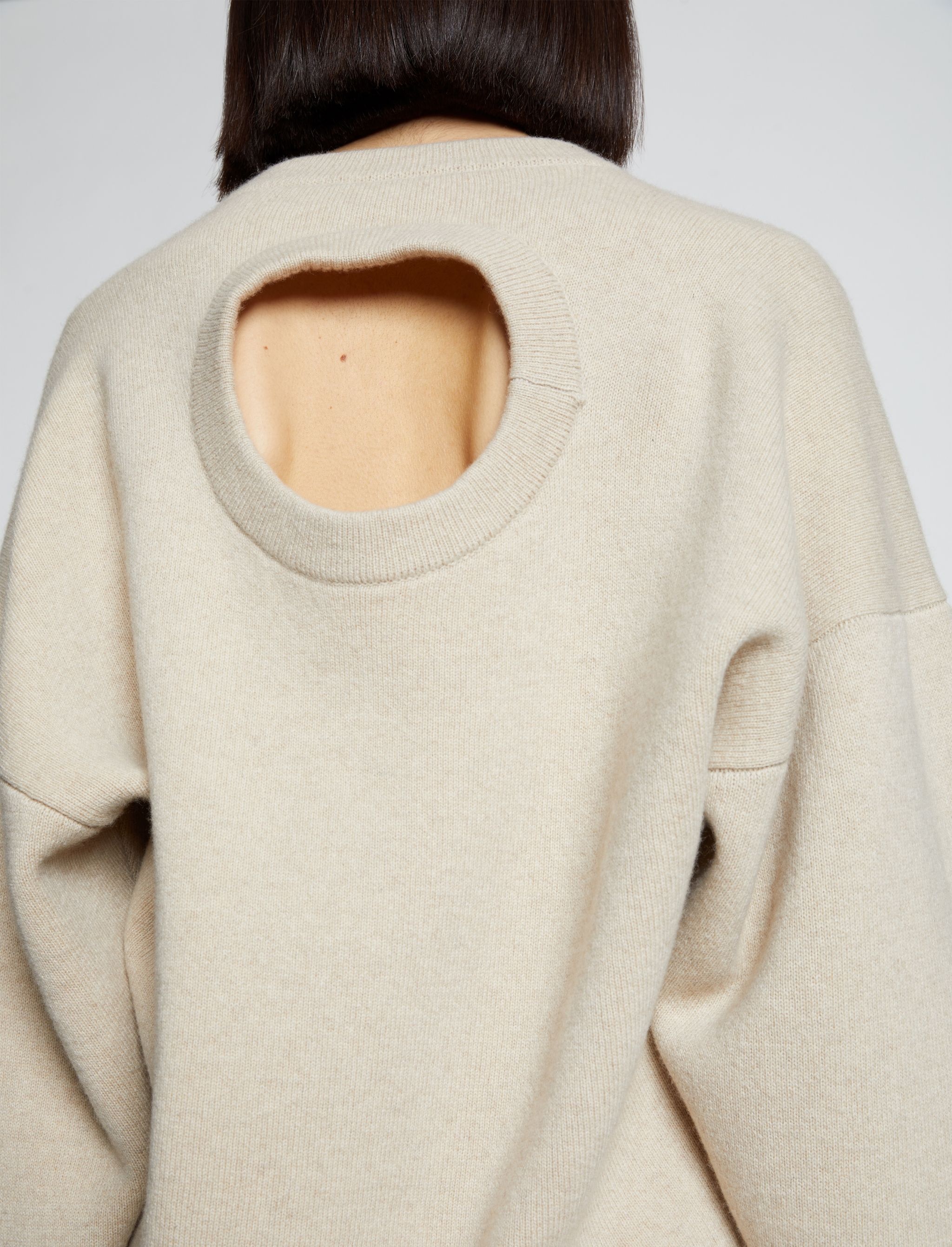 Eco Cashmere Oversized Sweater - 5