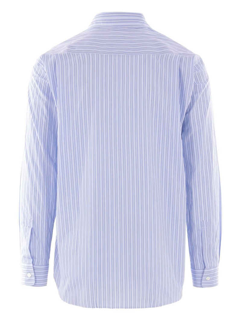 Comme des Garçons SHIRT striped cotton shirt outlook