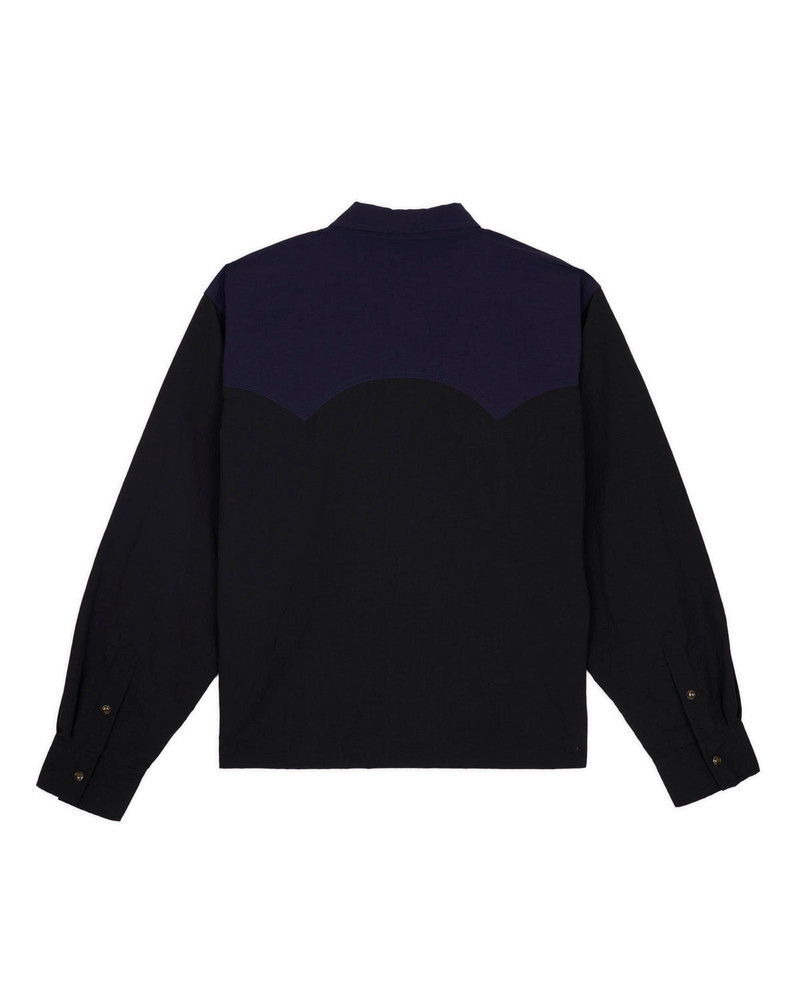 BRAIN DEAD Nylon Western Shirt - Black outlook