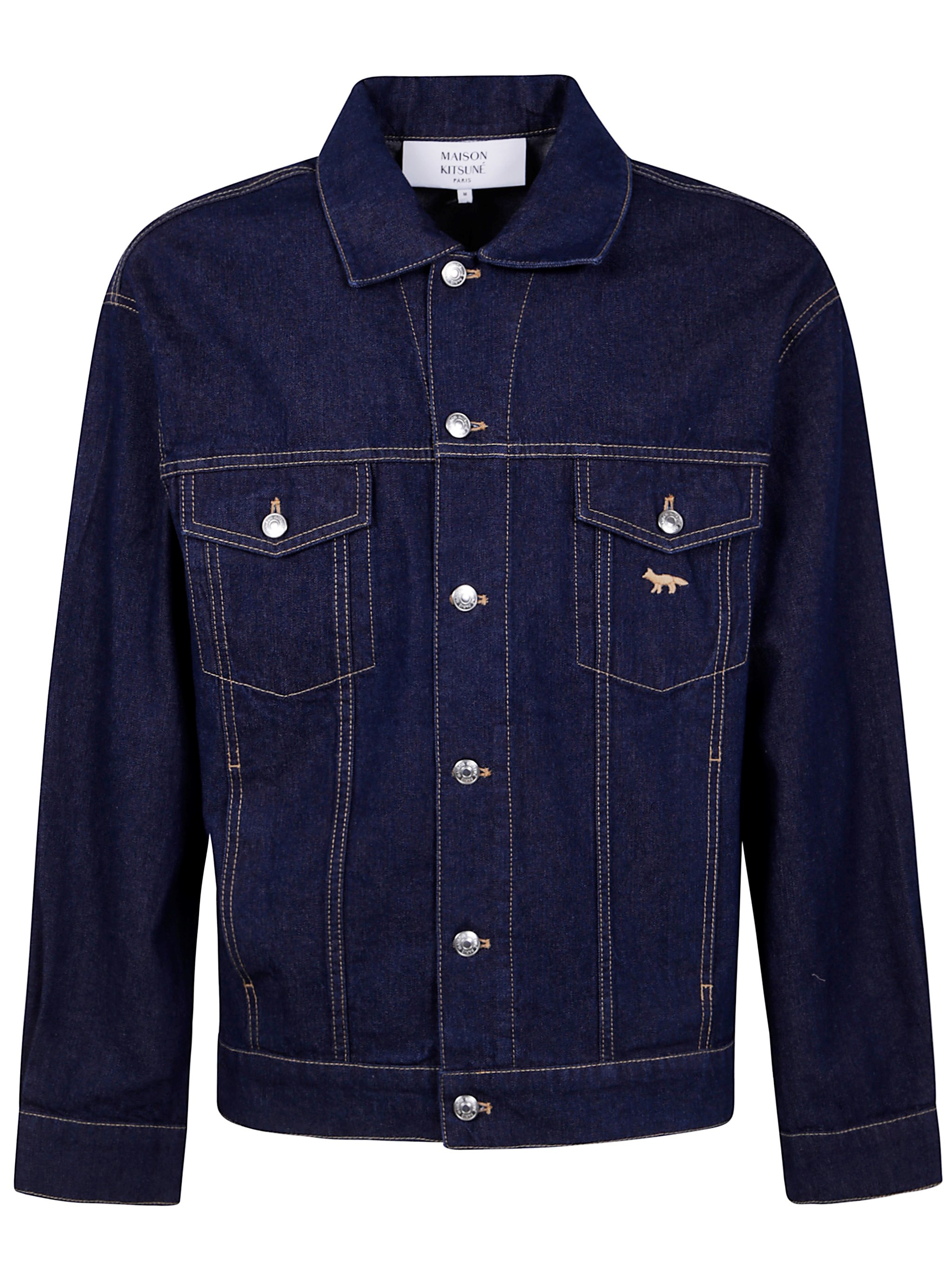 The TRUCKER JACKET by MAISON KITSUNE is a stylish addition to your wardrobe, perfect for both casual - 1