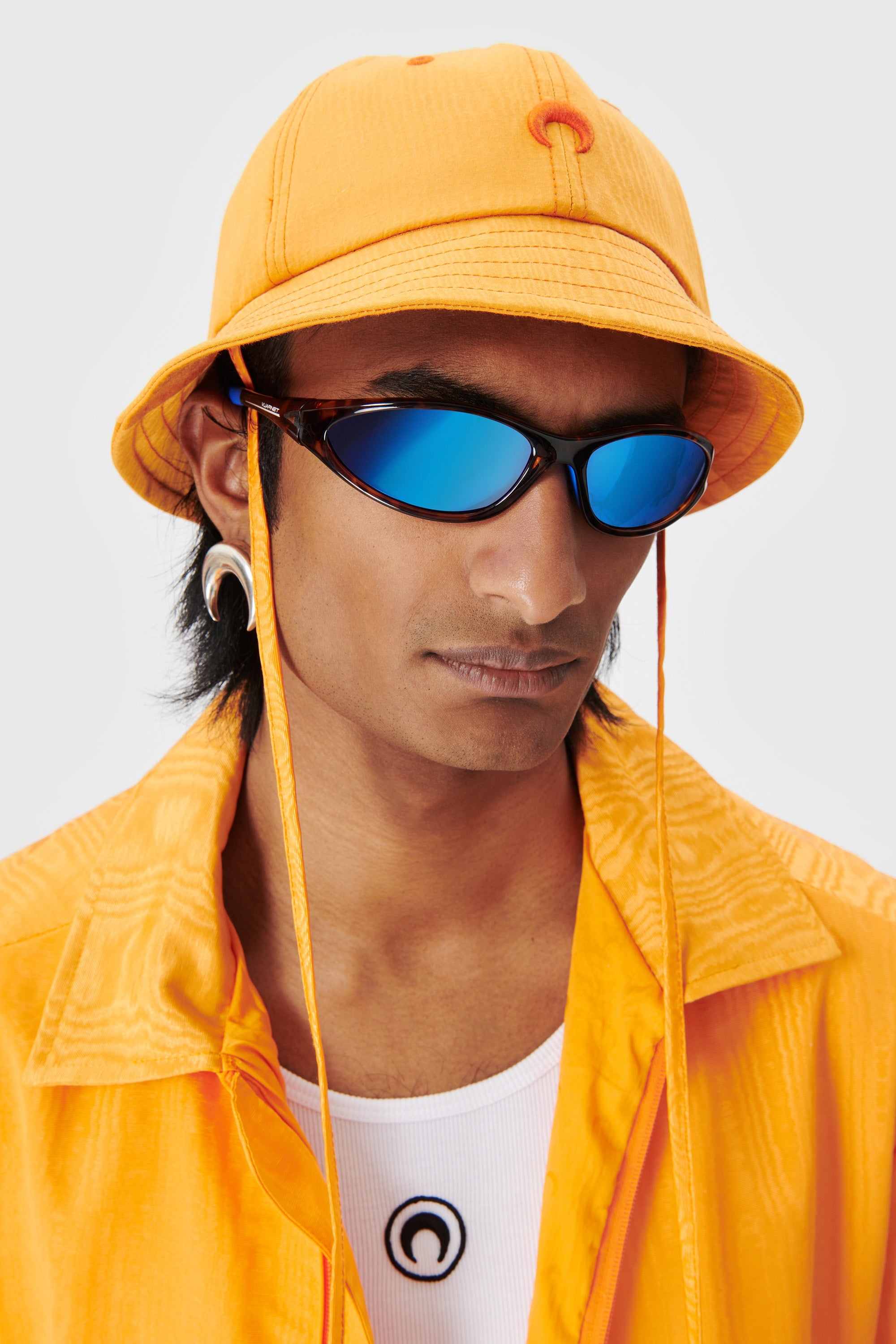 Regenerated Moire Bell Hat - 2