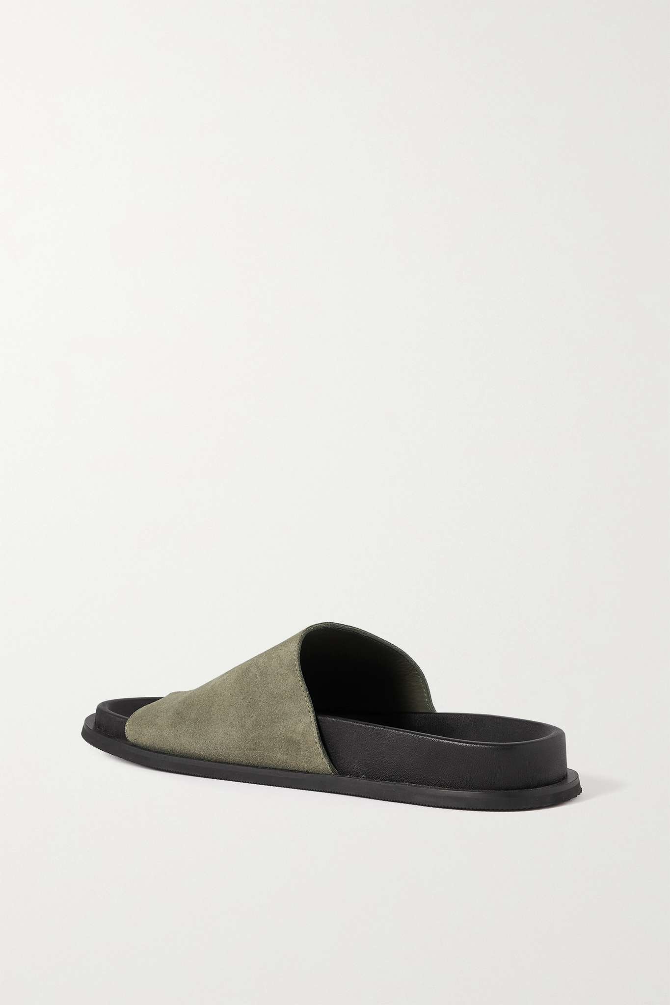 + NET SUSTAIN Loe suede slides - 3