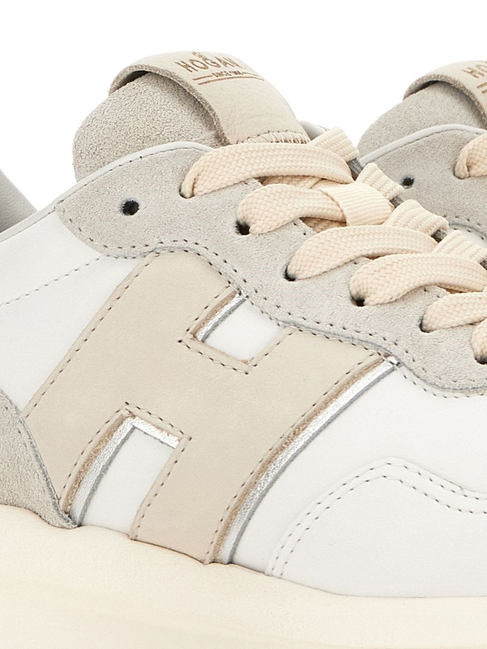 H641 leather sneakers - 5