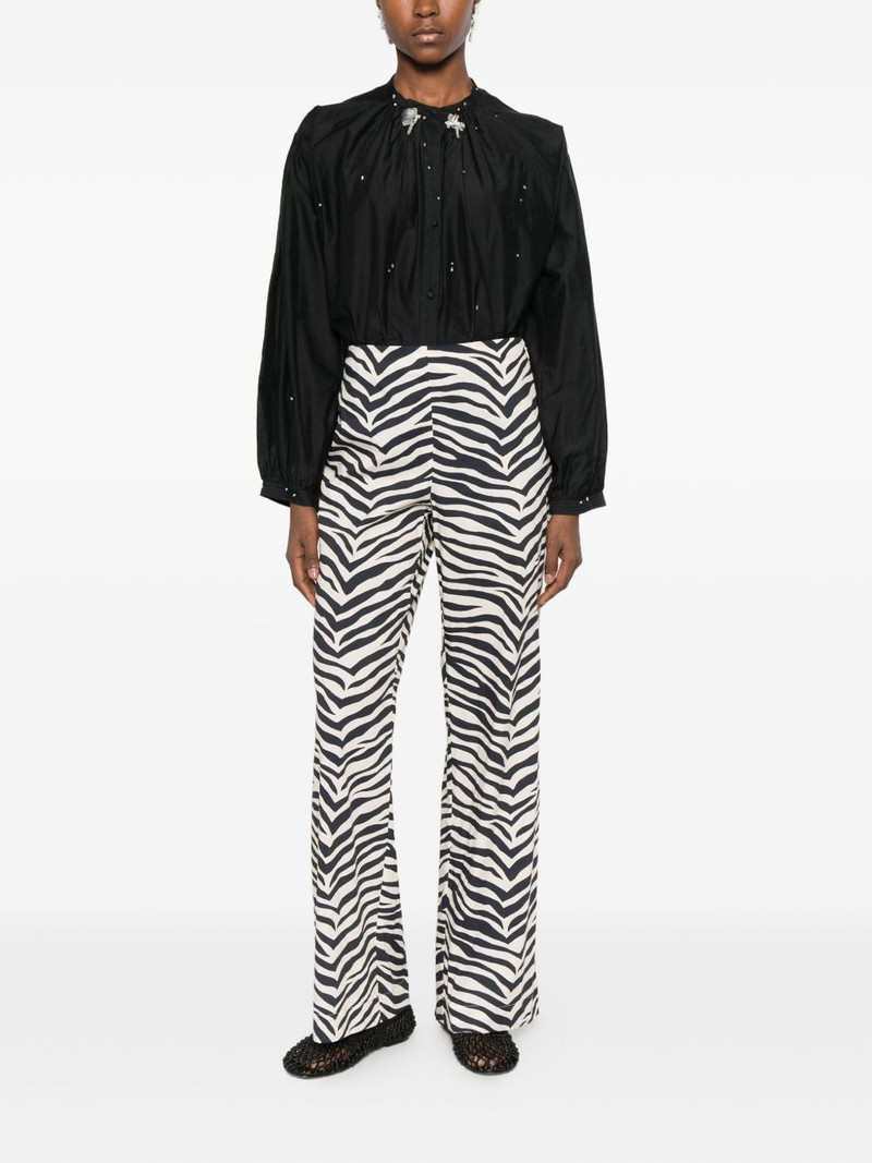 forte_forte embellished button-up blouse outlook