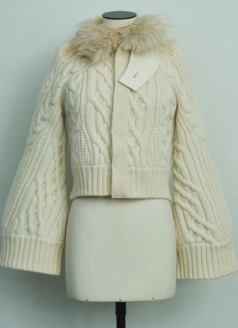 Wool Knit Blouson 1