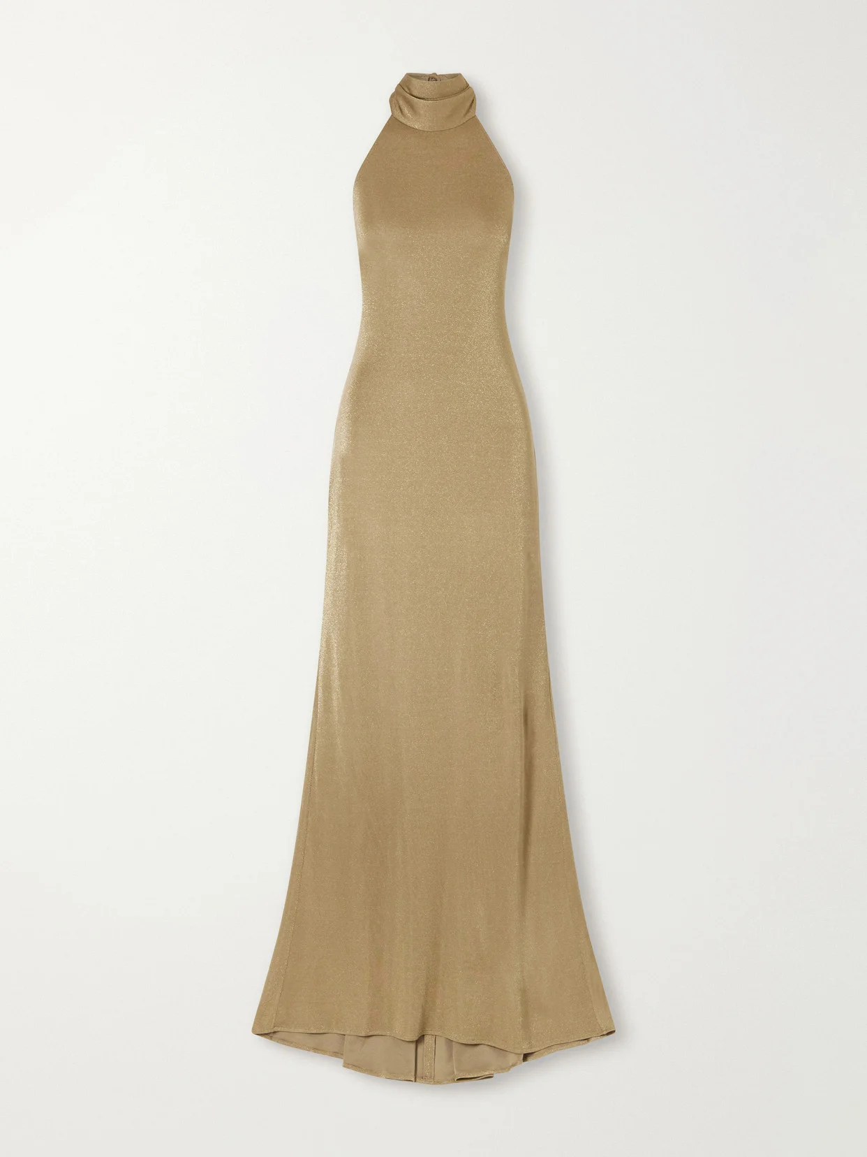 Kelsie Metallic Jersey Gown - 1