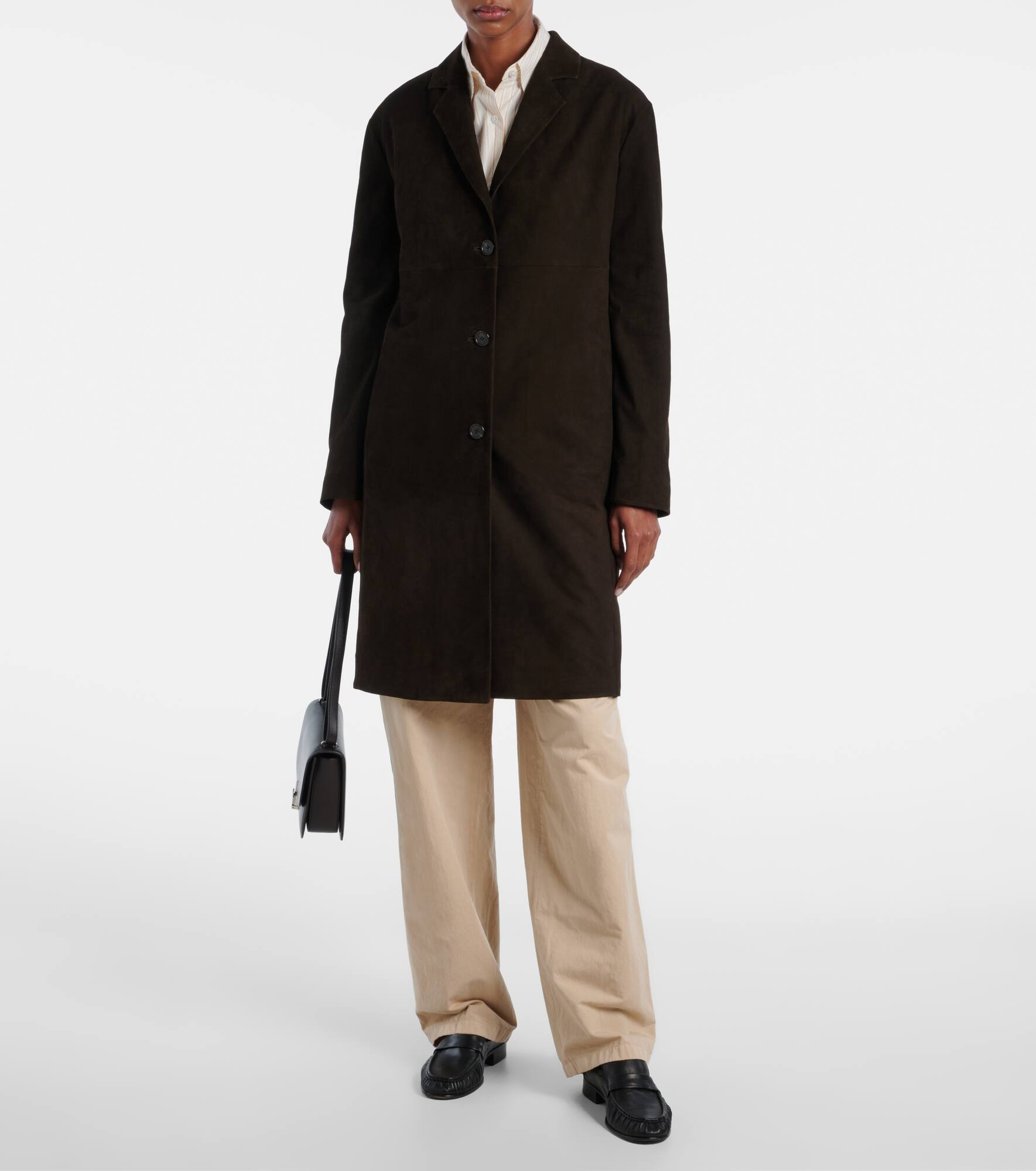Babilonia suede coat - 6
