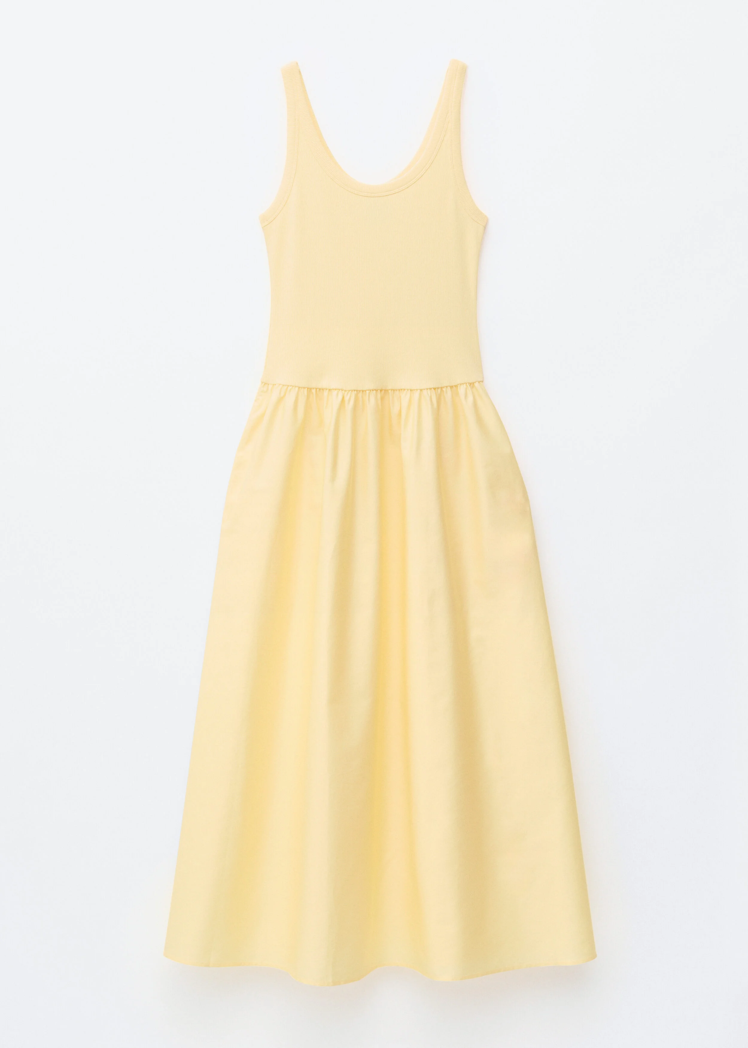 Rib Midi Dress - 1