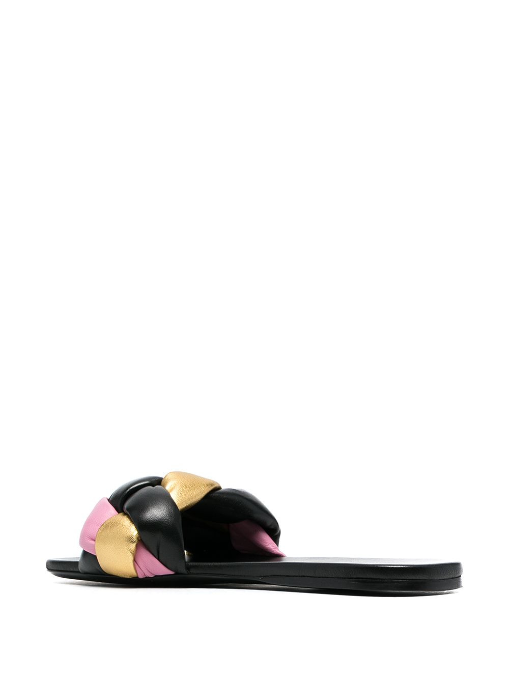 woven flat sandals - 3
