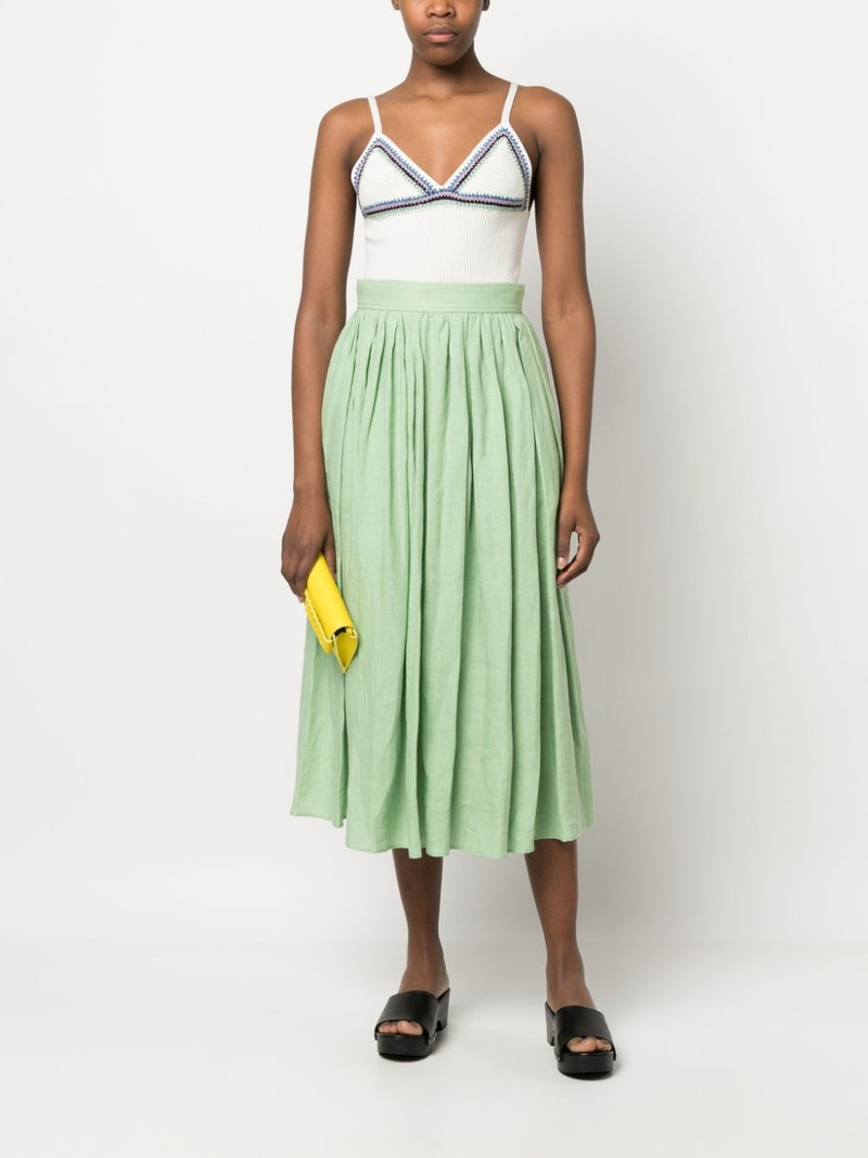 Chloé v-neck fine-knit top outlook