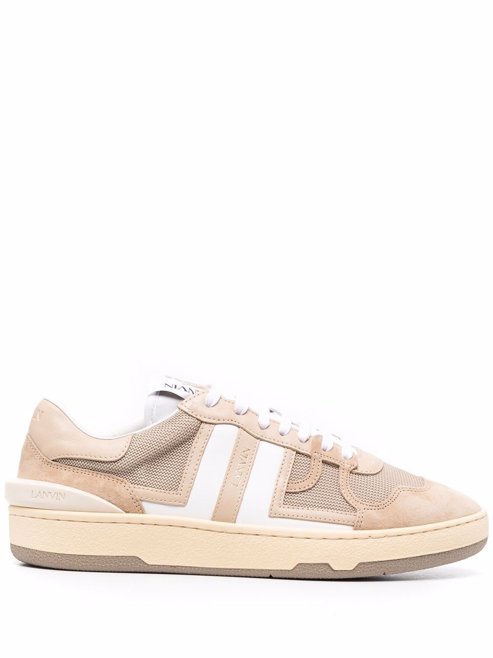 Clay mesh low-top sneakers - 1