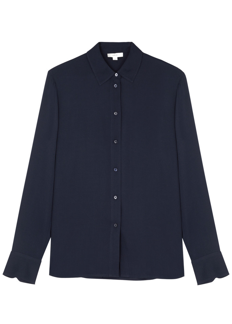 Stretch-silk shirt 6