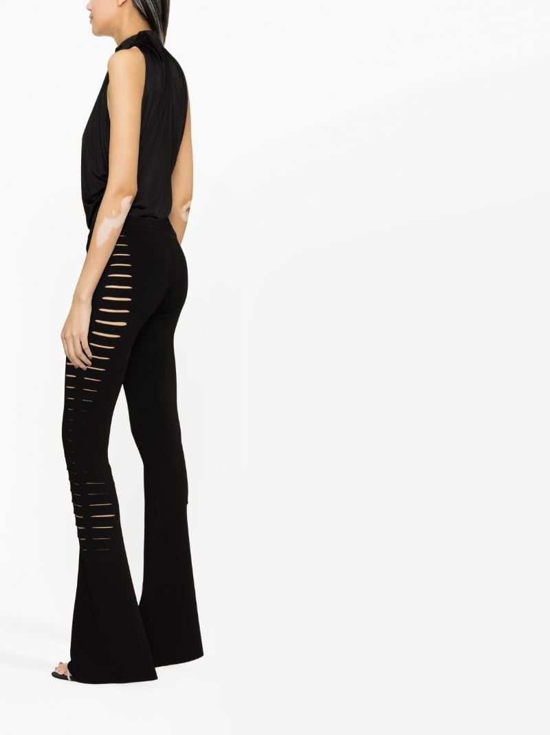 cut-out halterneck top - 4