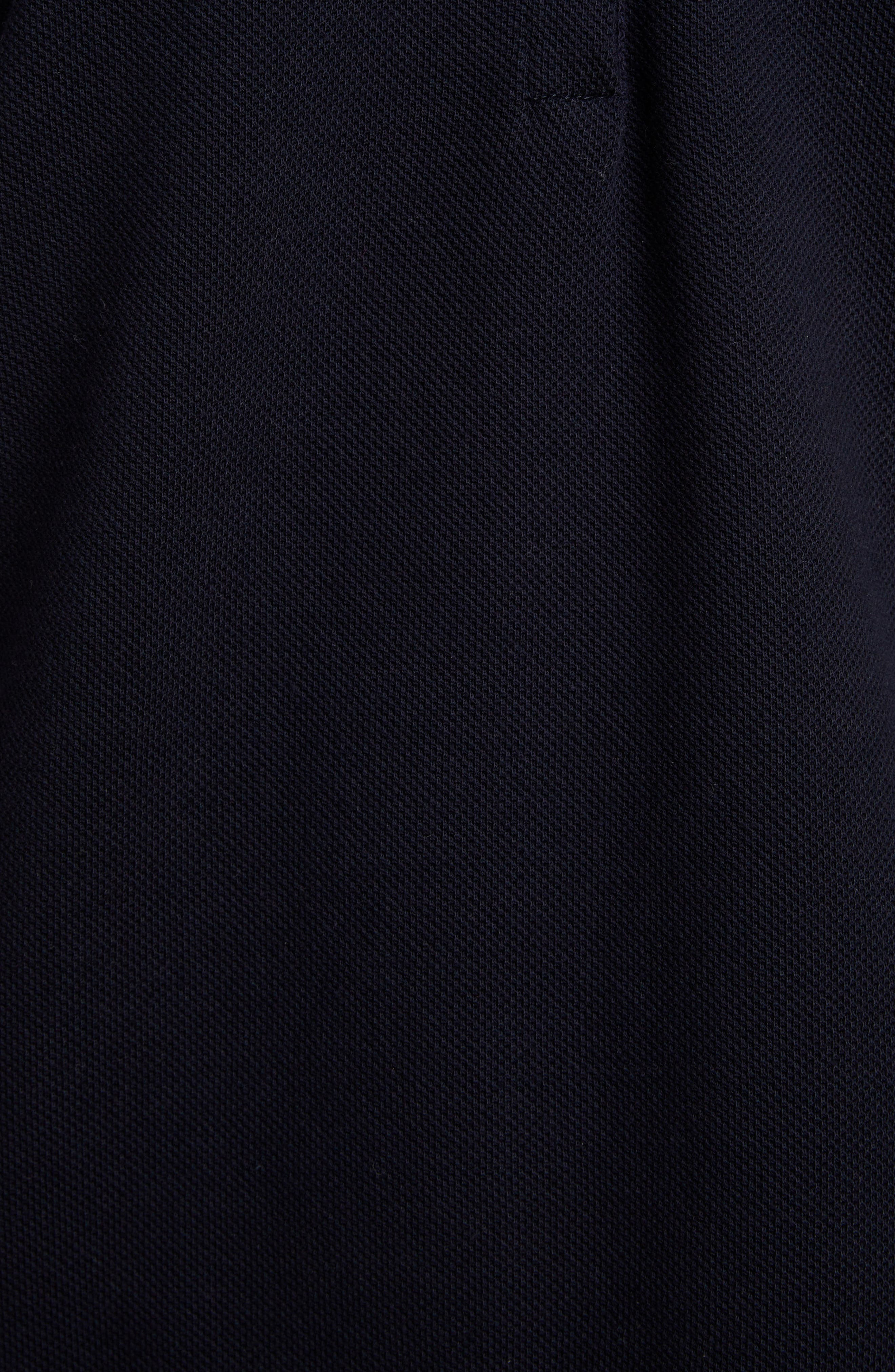Thom Browne Stripe Piqué Polo in Navy at Nordstrom - 5