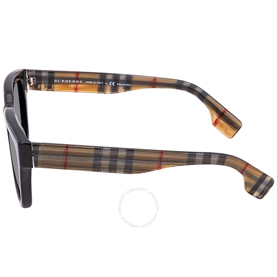 Burberry Mammoth Grey Shaded Polarized Square Ladies Sunglasses BE4277 3757T3 54 - 3