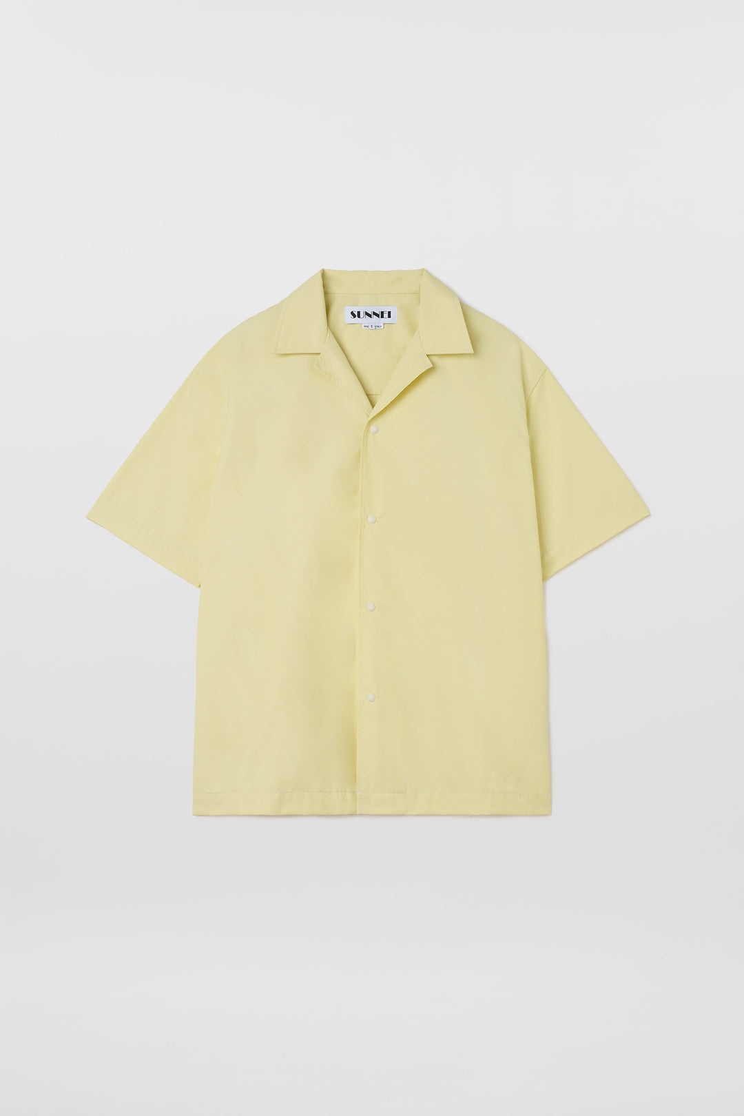 SHORTSLEEVE SHIRT / light yellow - 1