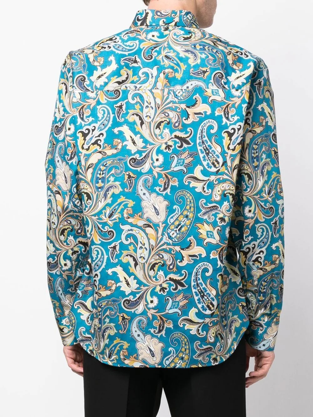 paisley long-sleeve shirt - 4