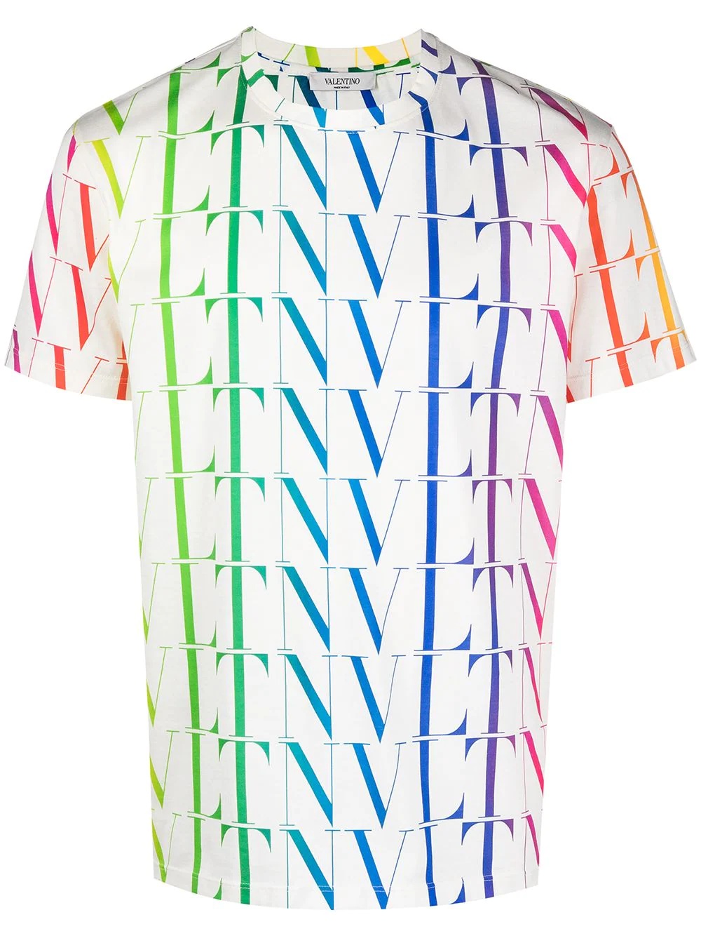 VLTN-print polo shirt - 1