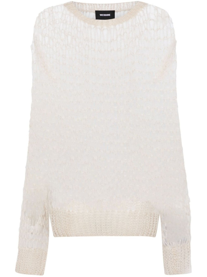 open-knit drop-shoulder jumper 1