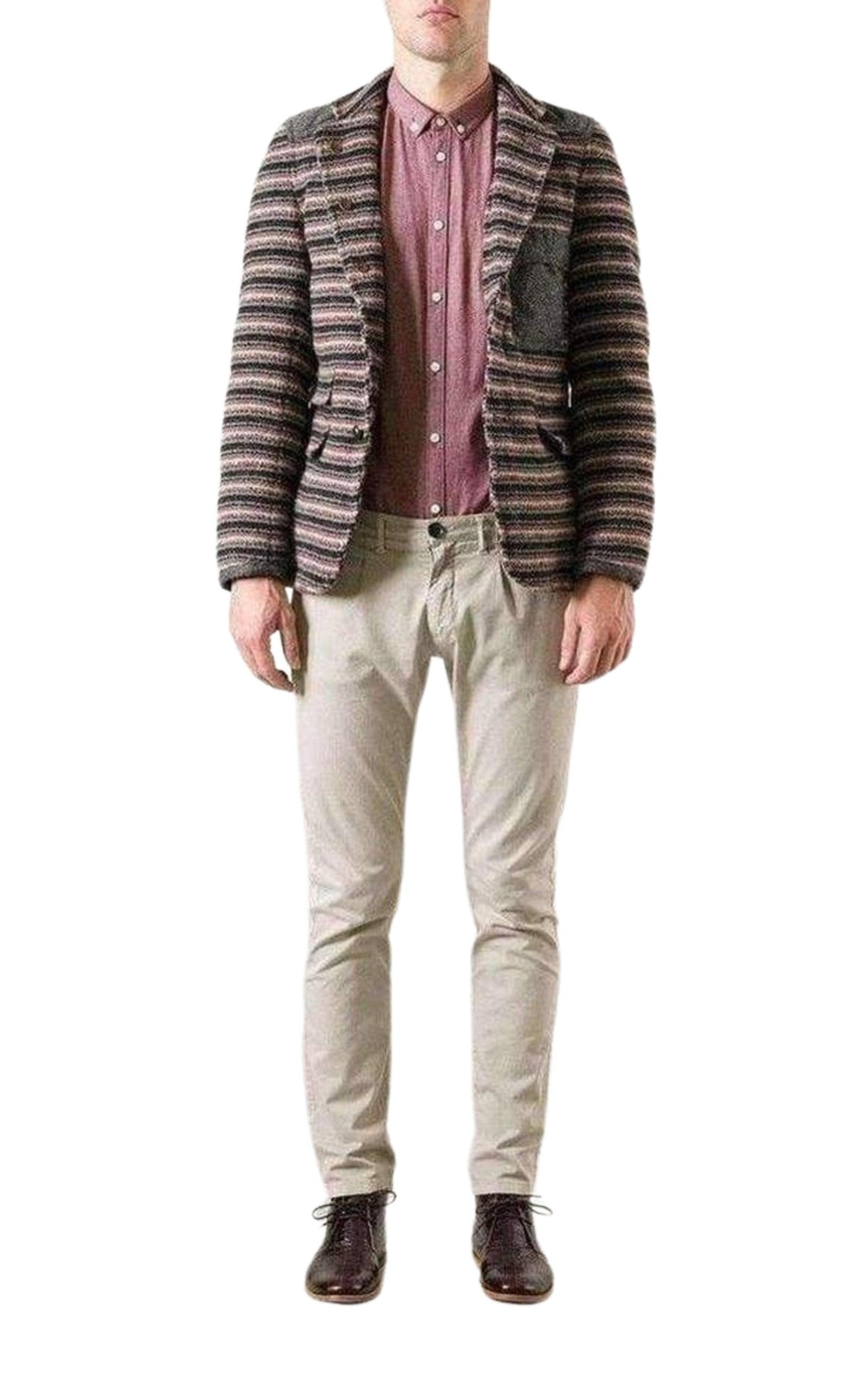 Duvetica Padded Multi Colored Button Up Jacket - 3