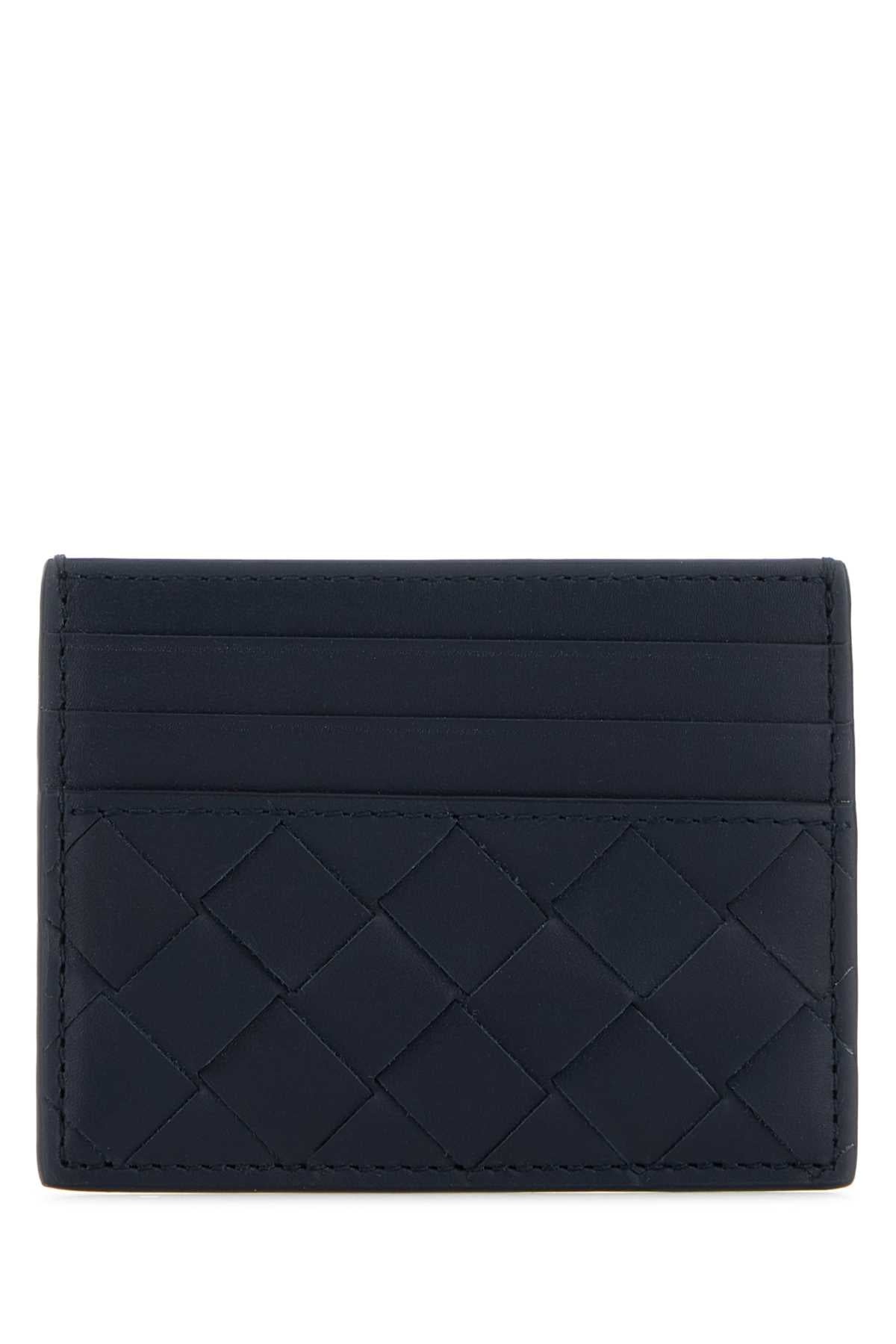 Bottega Veneta Men Two-Tone Leather Intrecciato Card Holder - 1