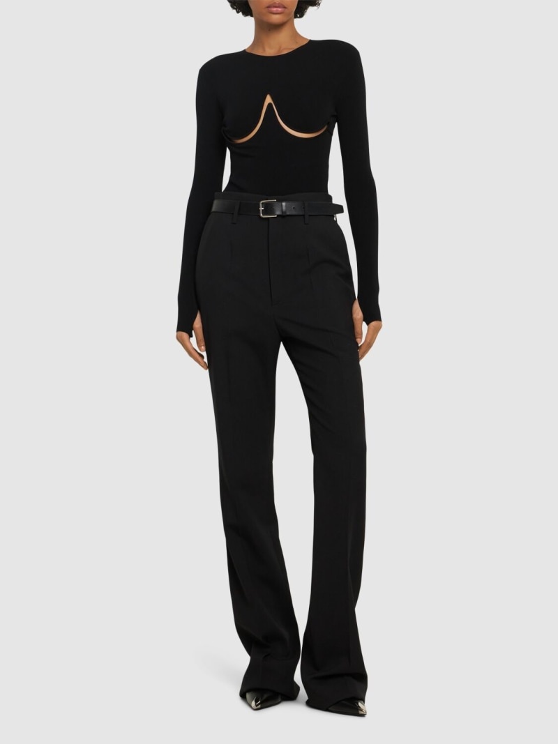Double underwire knit bodysuit - 2