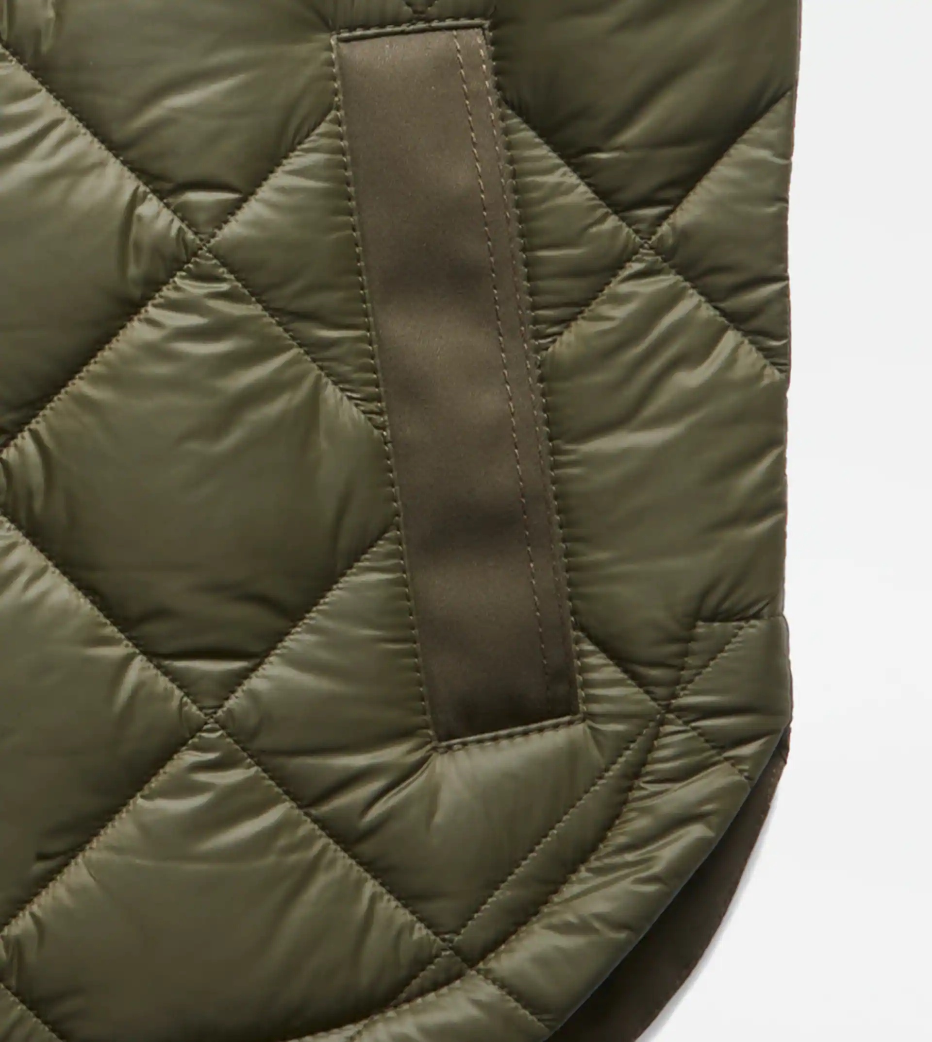 QUILTED GILET - GREEN - 6