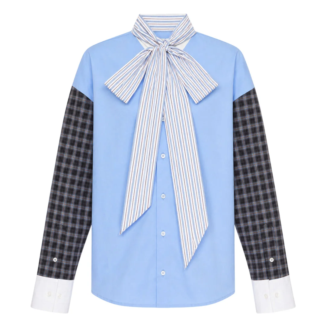 Colour Block Long Sleeve Top - 1
