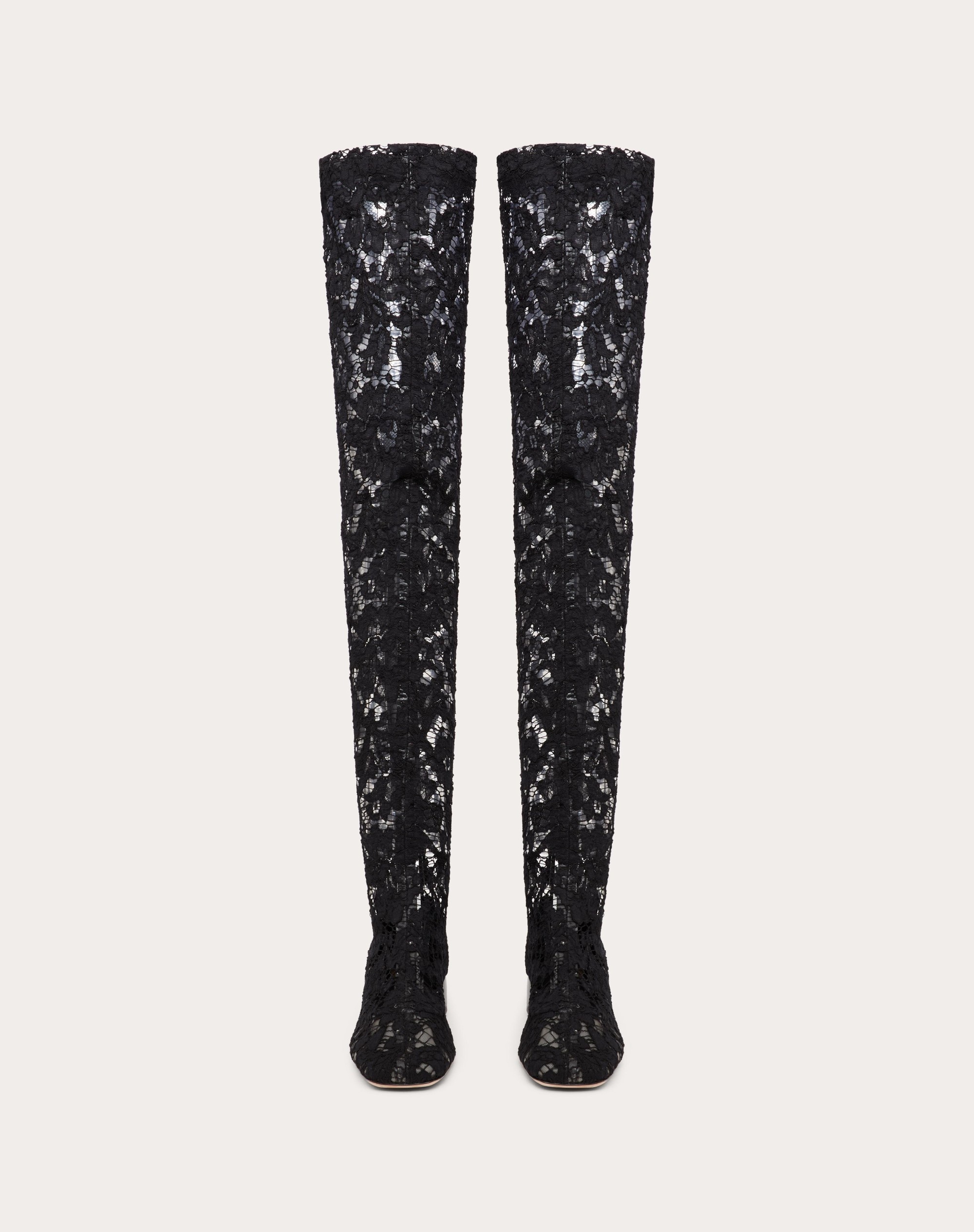 OVER-THE-KNEE LACE BOOTS 30MM - 4