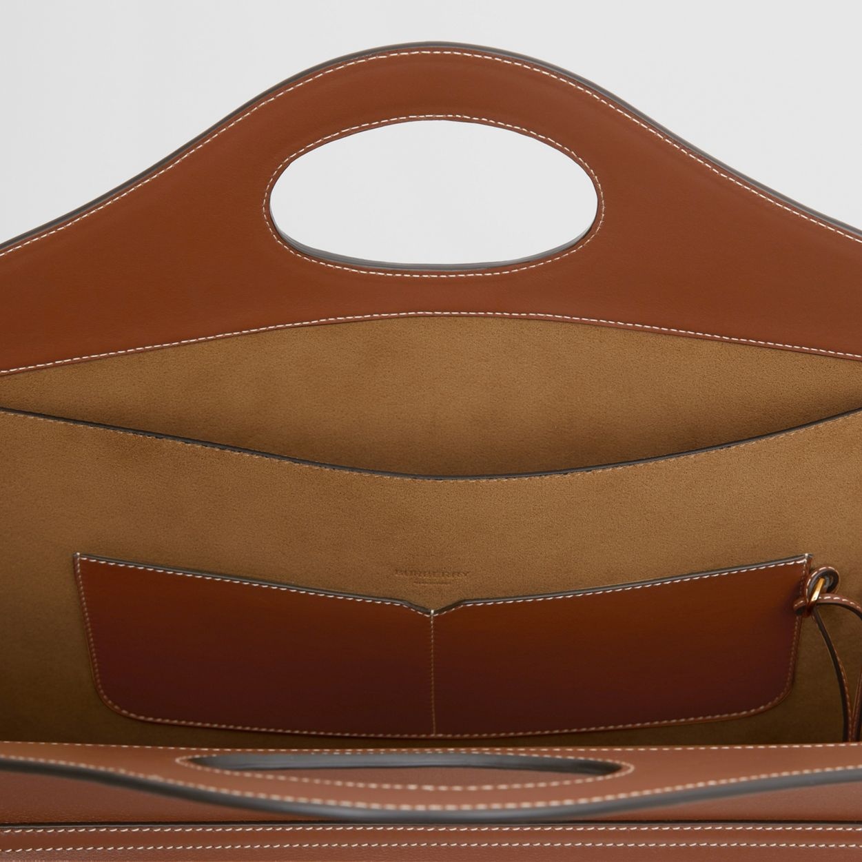 Medium Leather Soft Pocket Tote - 9