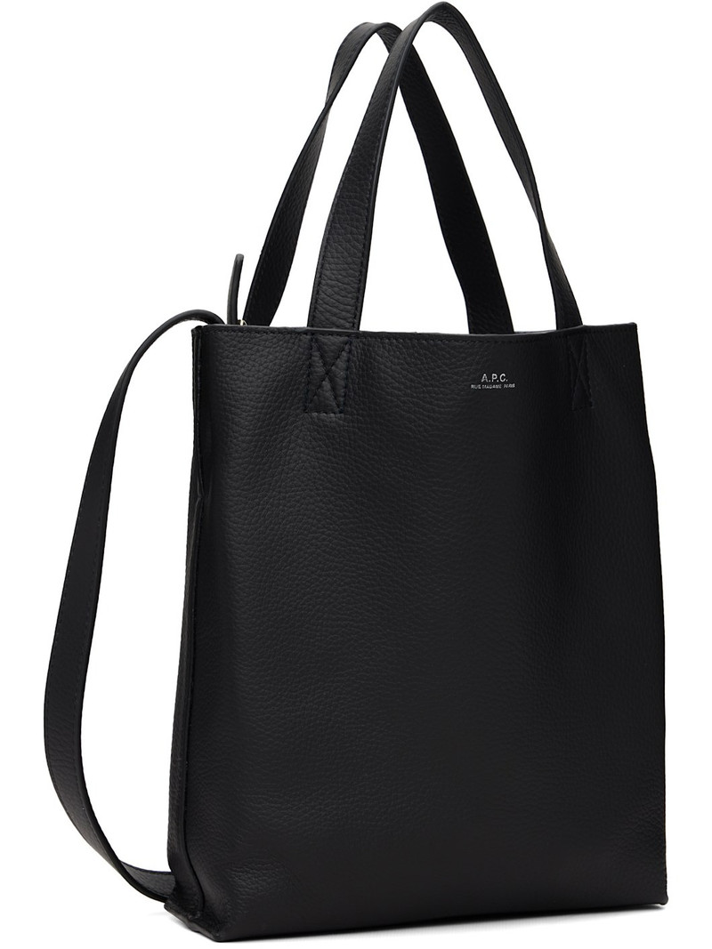 A.P.C. Black Maiko Small Shopper Tote outlook