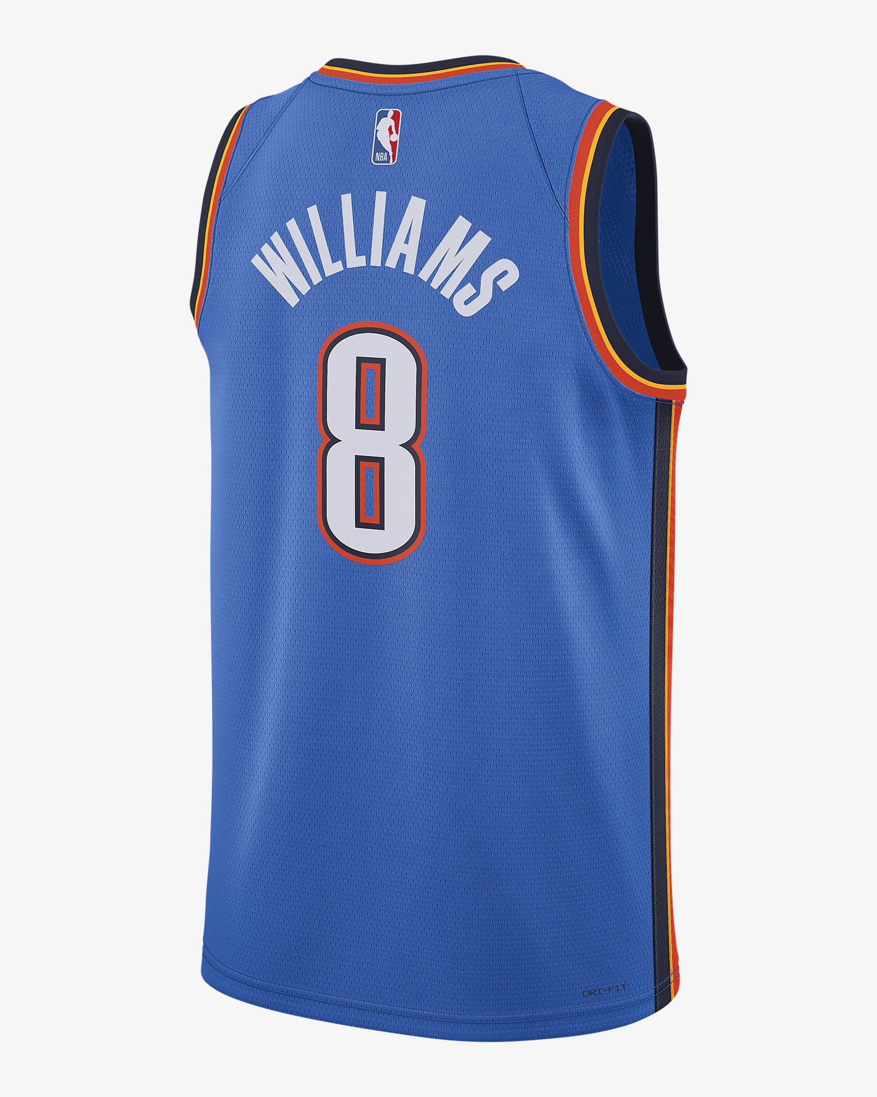 Oklahoma City Thunder Icon Edition 2022/23 Nike Men's Dri-FIT NBA Swingman Jersey - 2