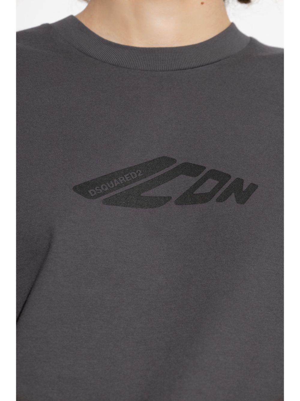 Icon logo-print T-shirt - 5