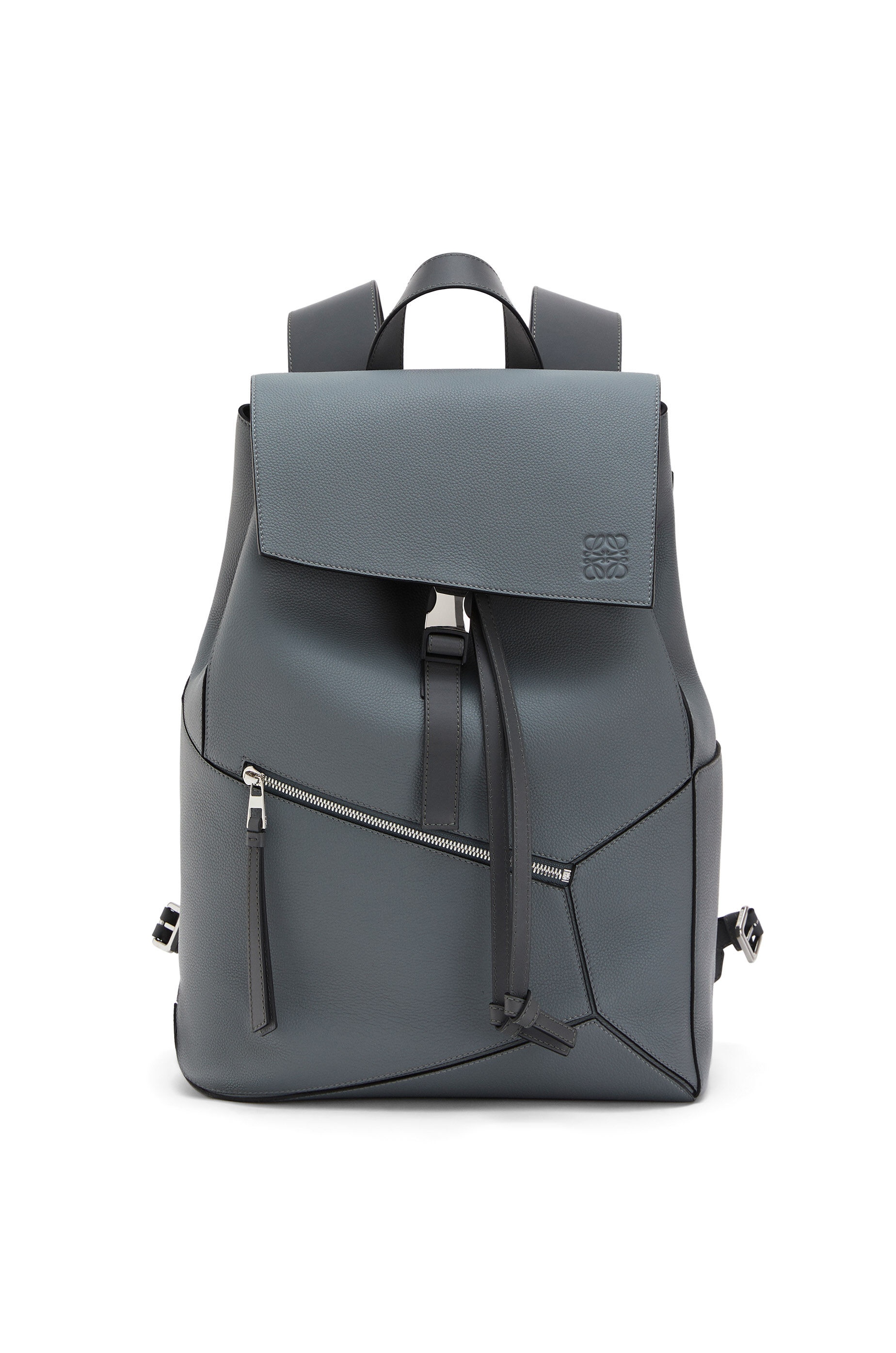 Puzzle backpack in soft grained calfskin - 1