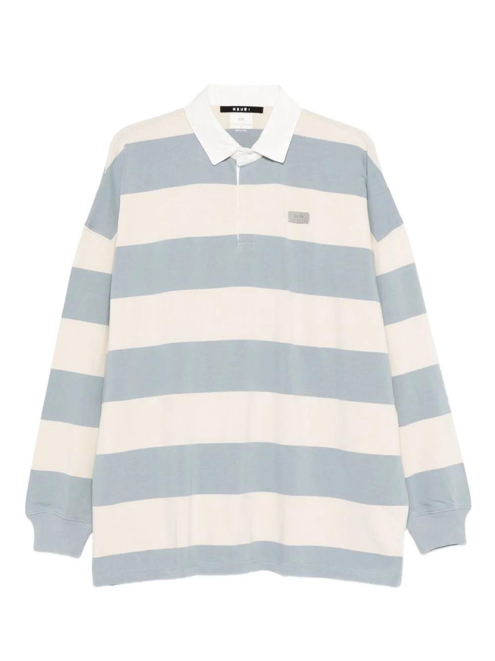 striped polo top - 1
