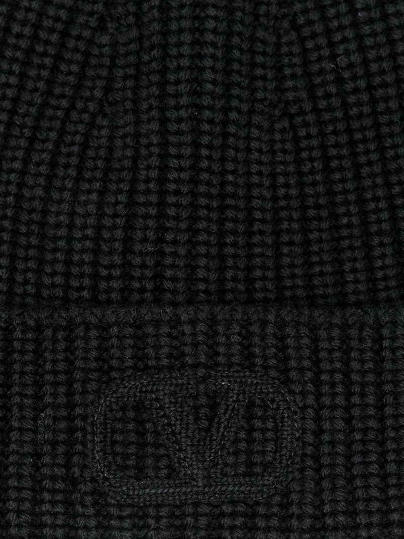 Valentino VLOGO SIGNATURE WOOL BEANIE outlook
