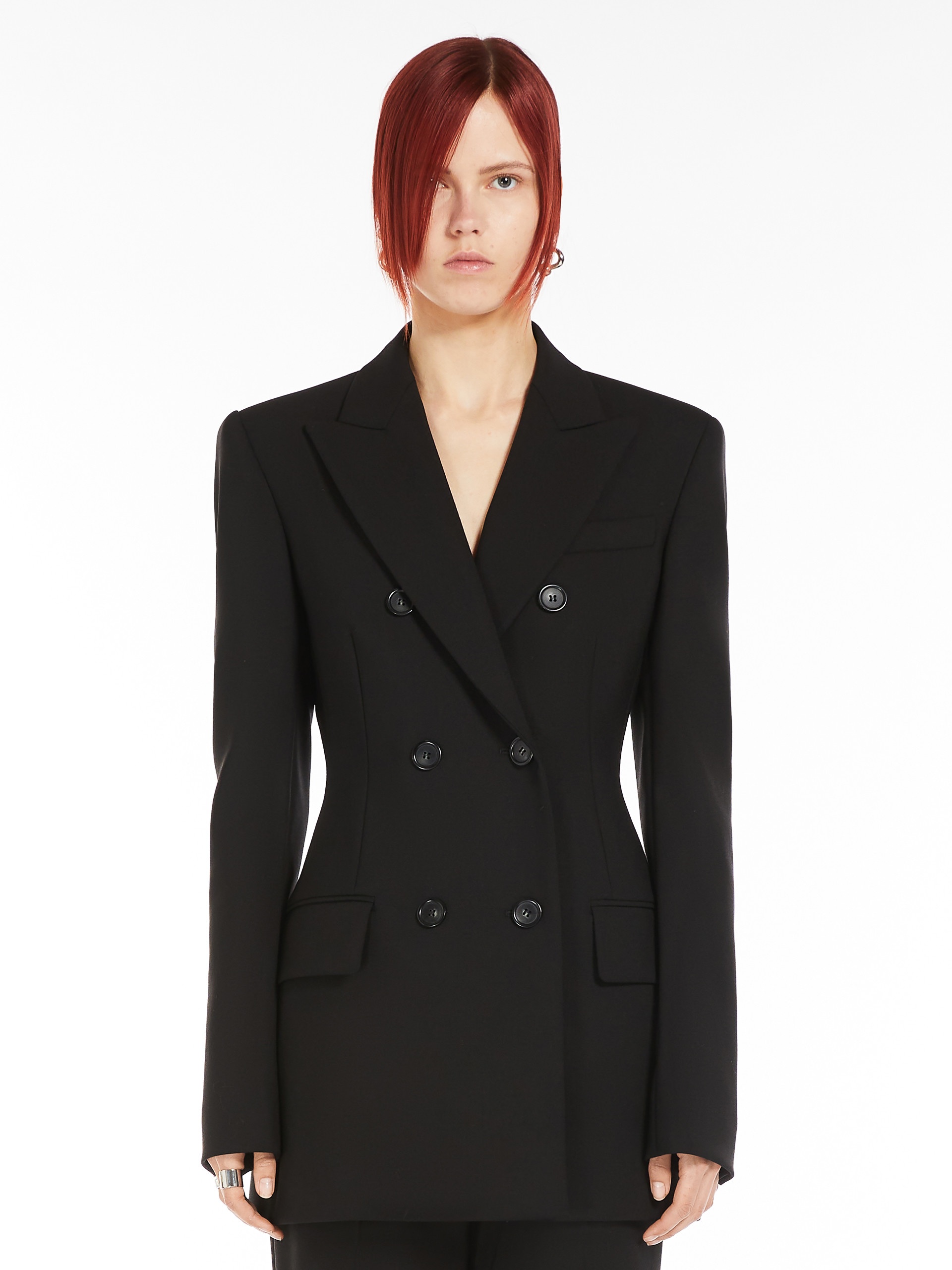GELLY Stretch wool fitted blazer - 3