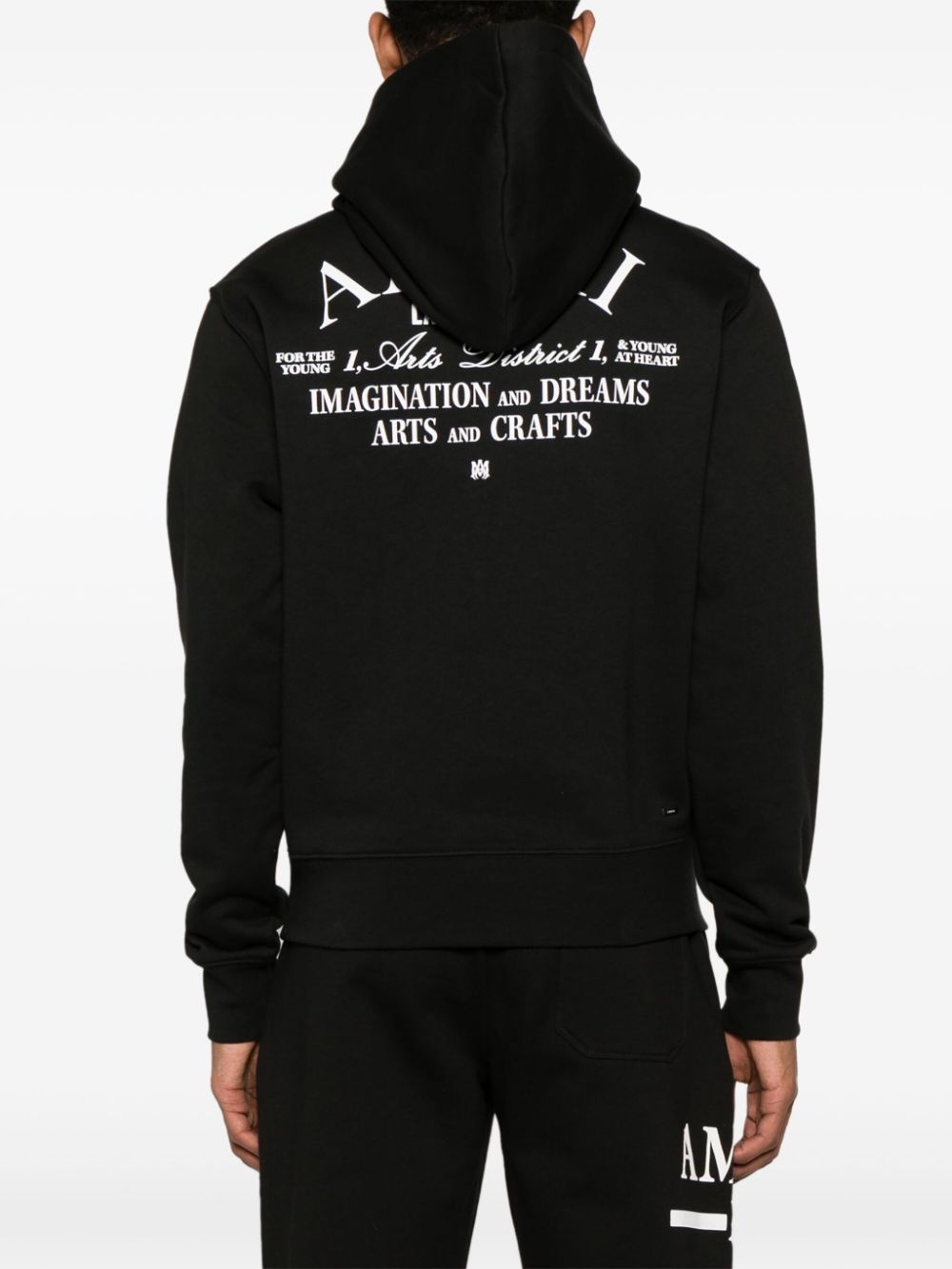 Arts District logo-print hoodie - 4