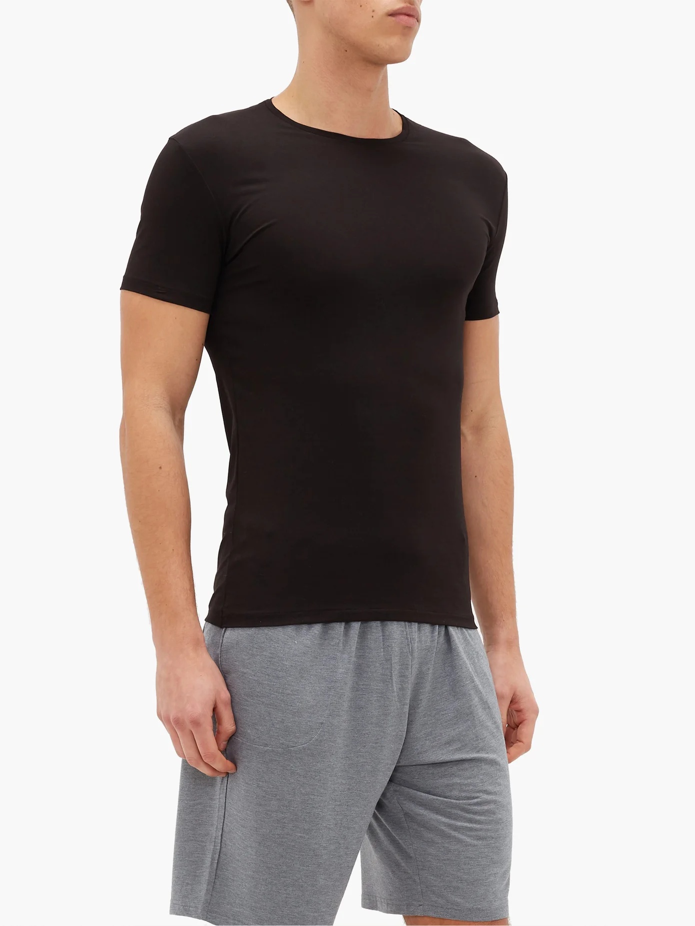 Jack pima-cotton crew-neck T-shirt - 6