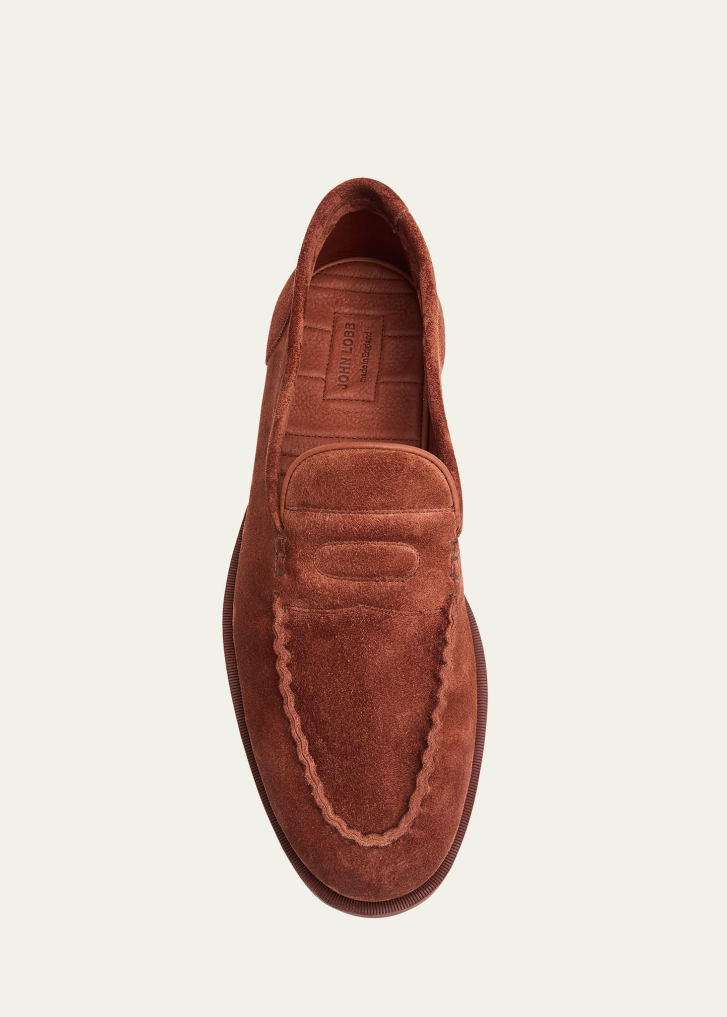Men's Pace Suede Penny Loafers - 3