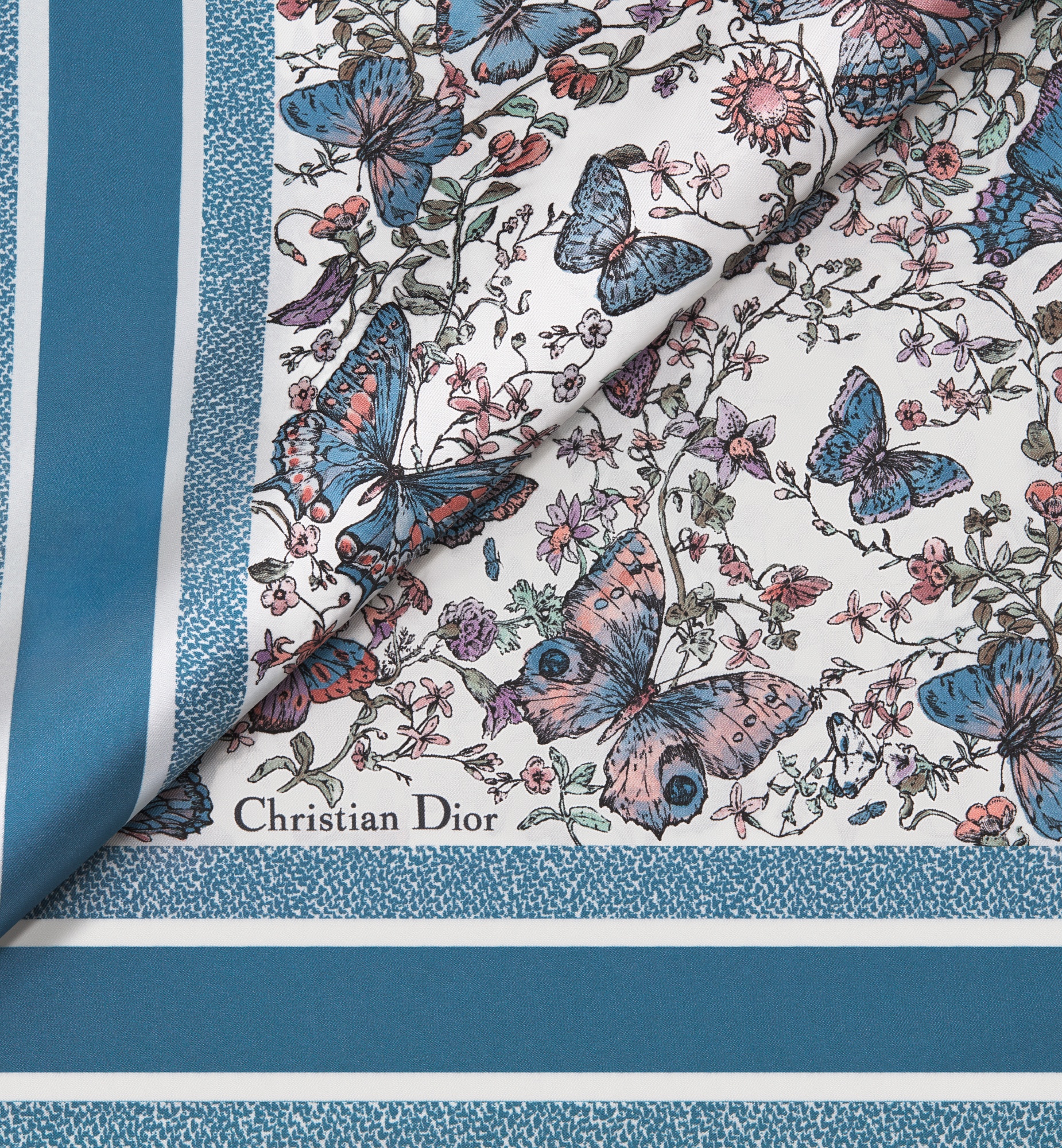 Toile de Jouy Papillon Dior Silk Top - 5