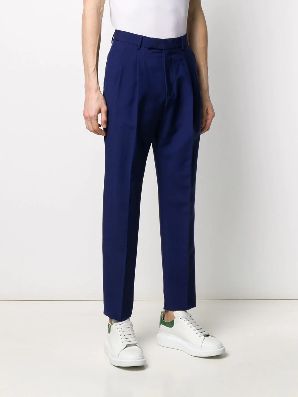 loose-fit darted trousers - 3