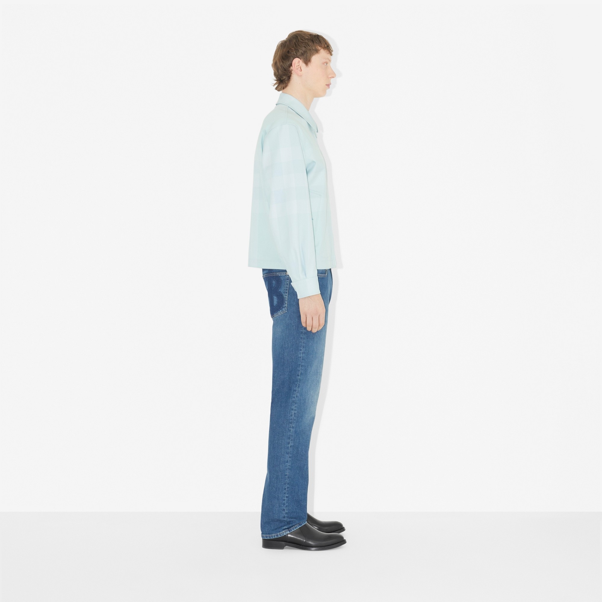 Reversible Check Cotton Harrington Jacket - 3